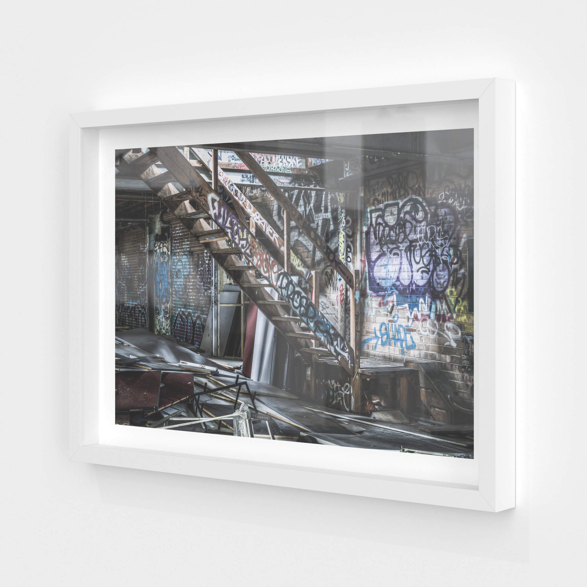 Main Floor To Mezzanine | Abandoned Bakery Fine Art Print - Lost Collective Shop