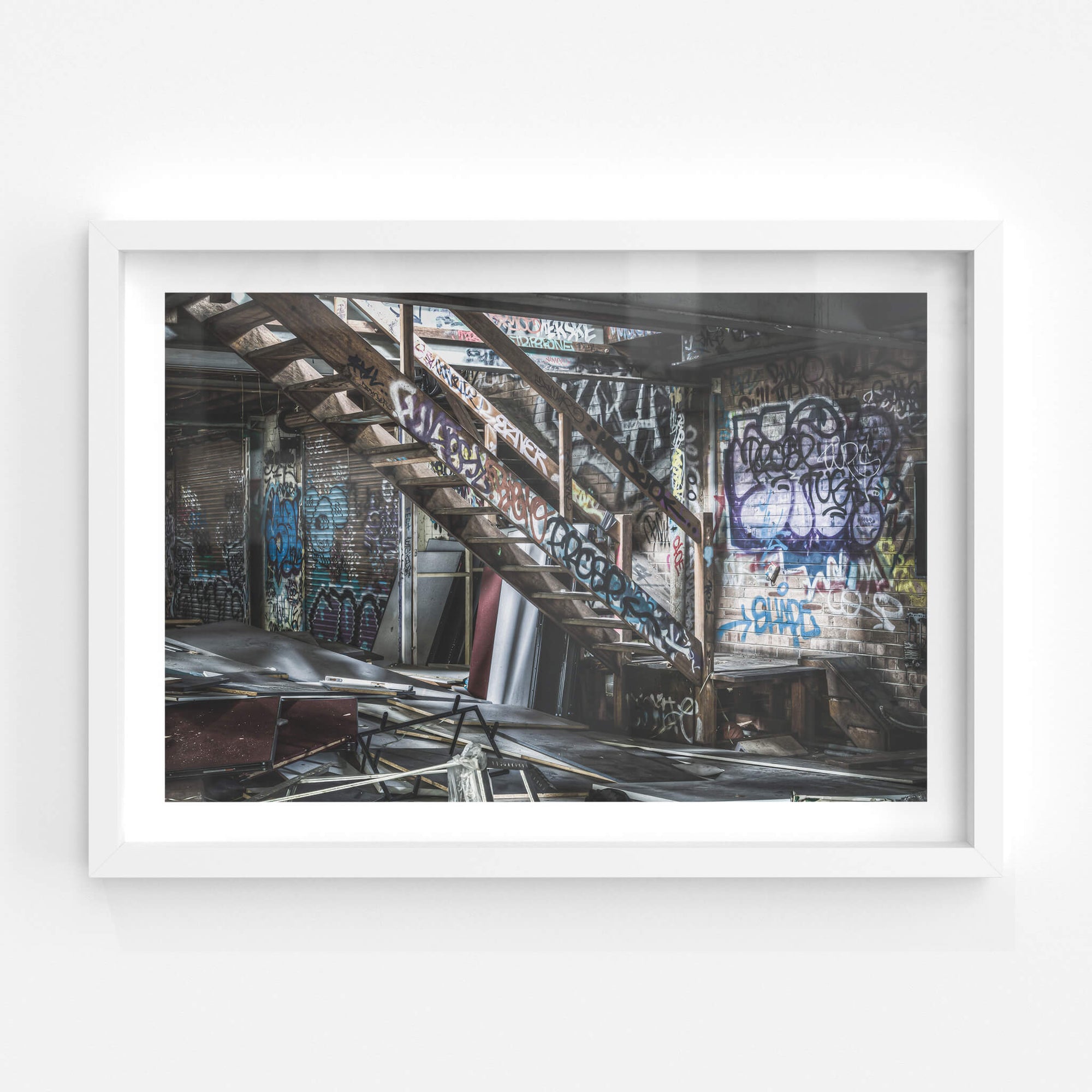 Main Floor To Mezzanine | Abandoned Bakery Fine Art Print - Lost Collective Shop