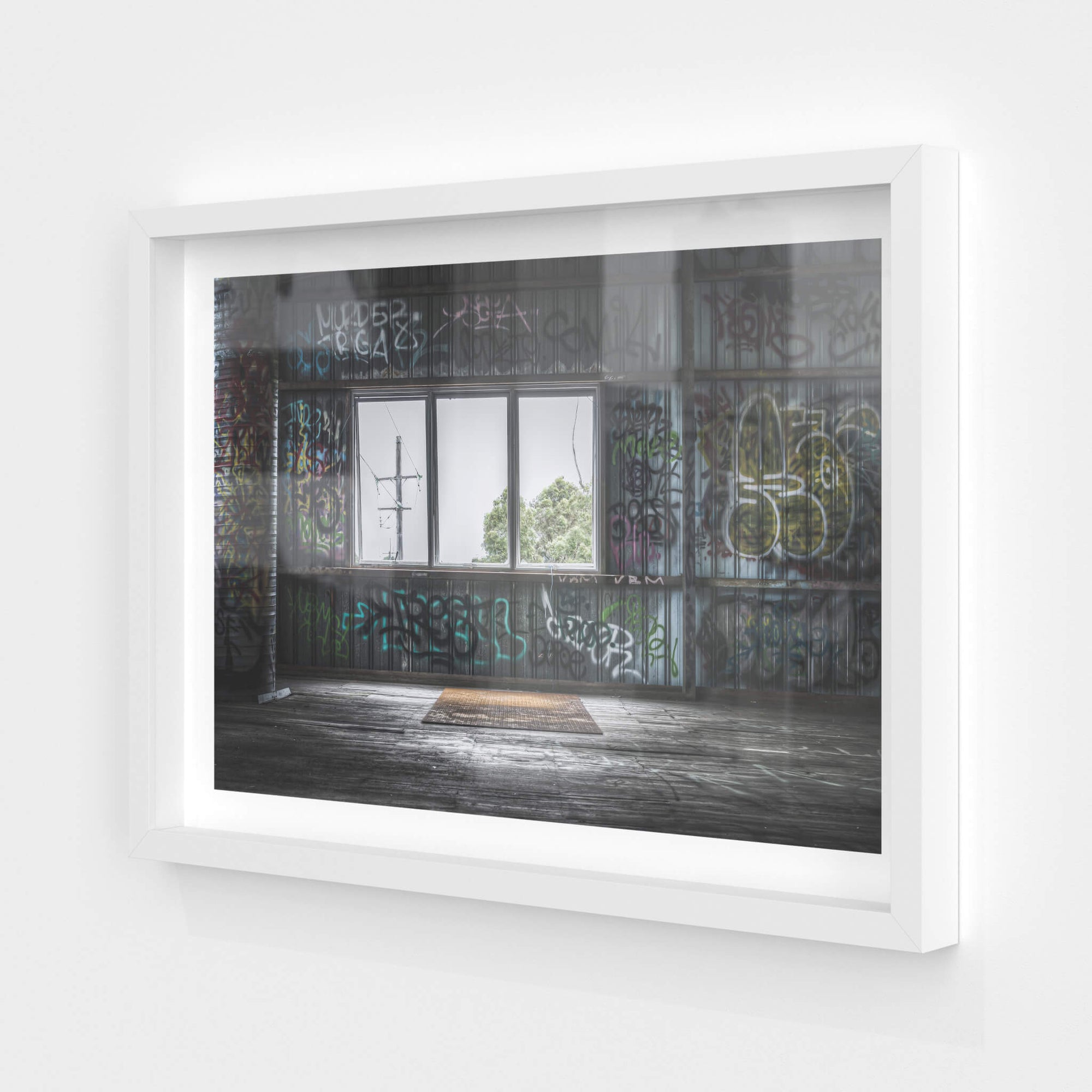 Mezzanine Back Wall | Abandoned Bakery Fine Art Print - Lost Collective Shop