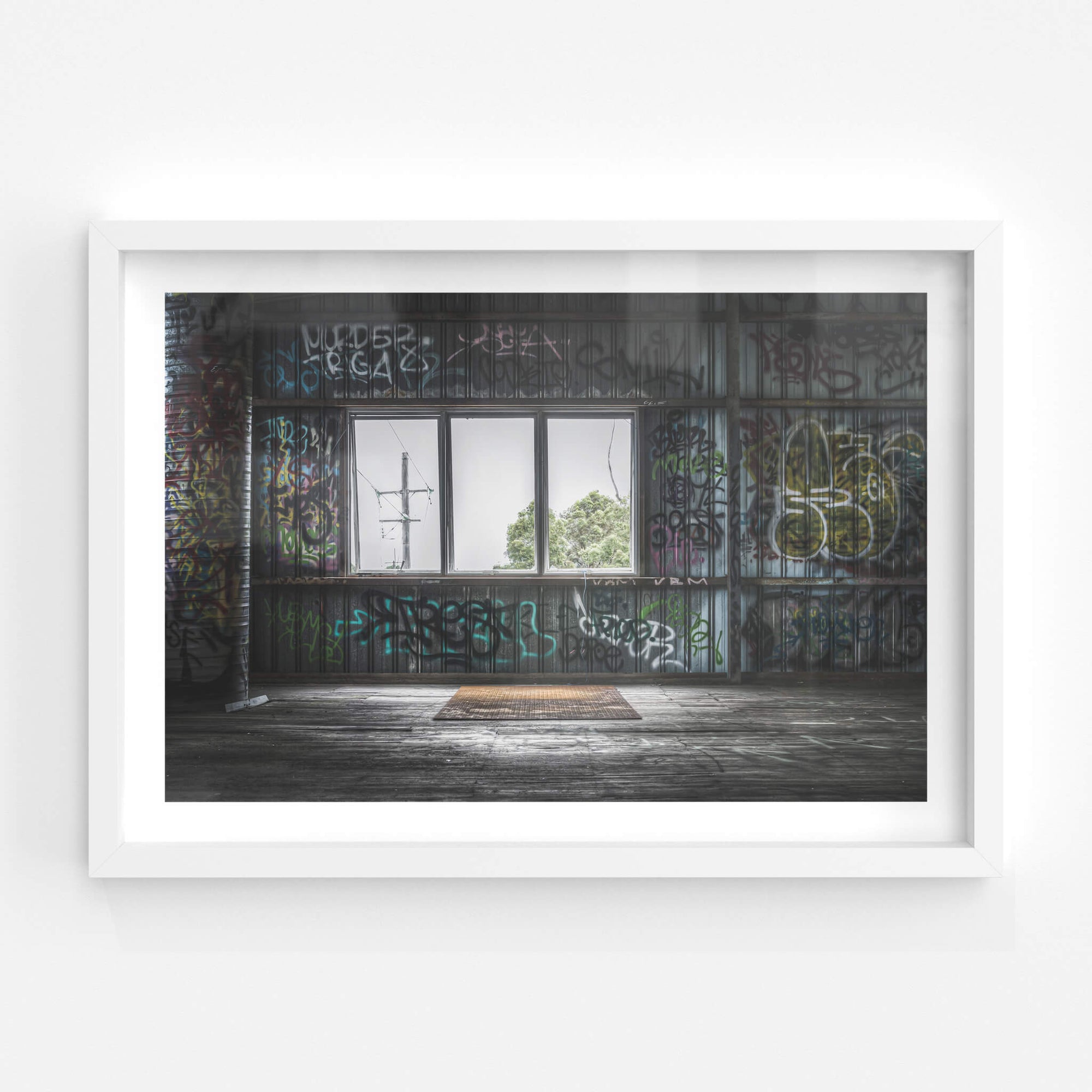 Mezzanine Back Wall | Abandoned Bakery Fine Art Print - Lost Collective Shop