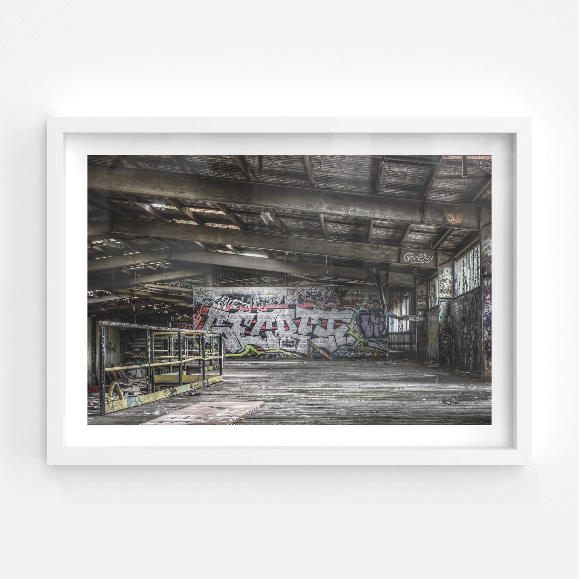 Rear Mezzanine | Abandoned Bakery Fine Art Print - Lost Collective Shop