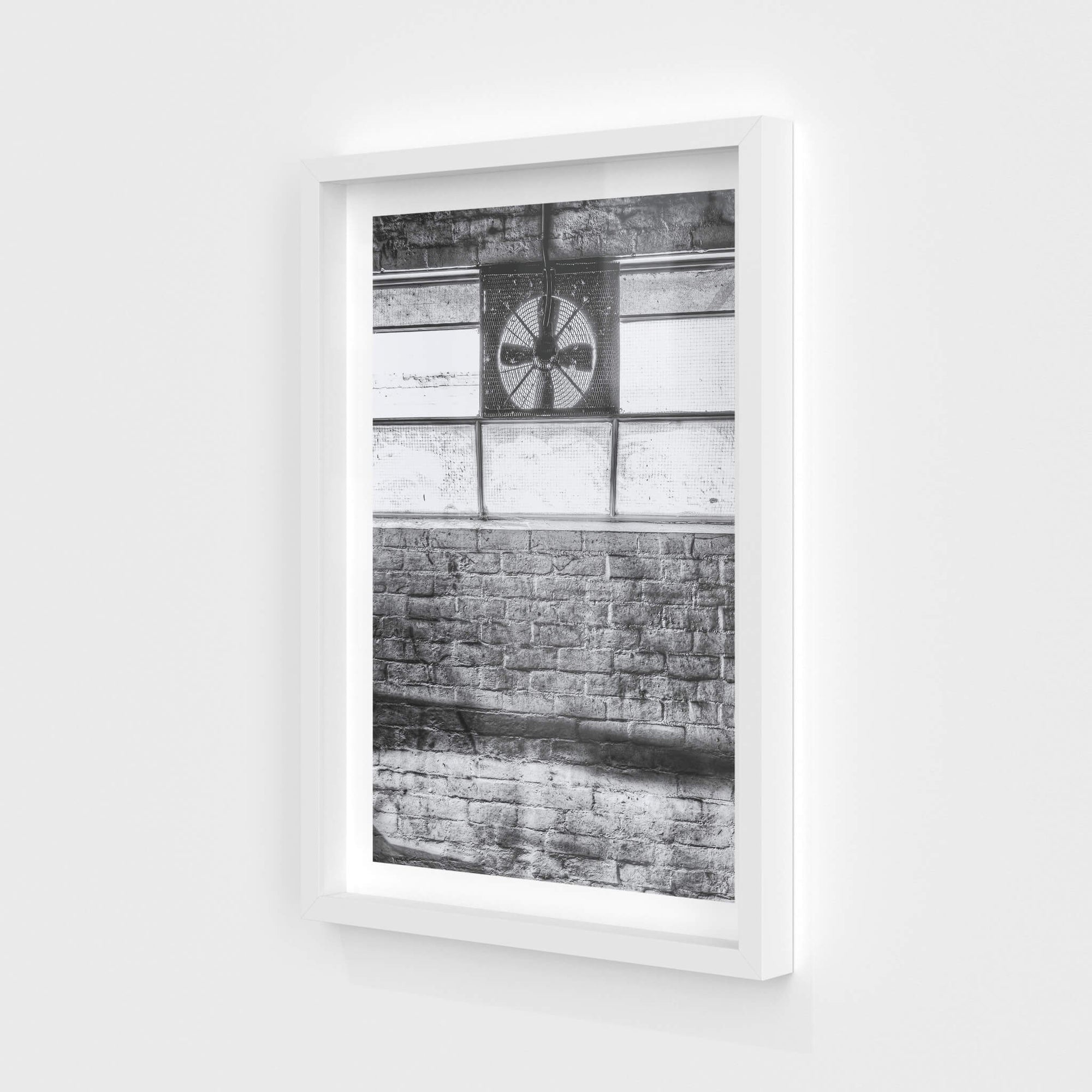 Exhaust Fan | Abandoned Shoe Factory Fine Art Print - Lost Collective Shop