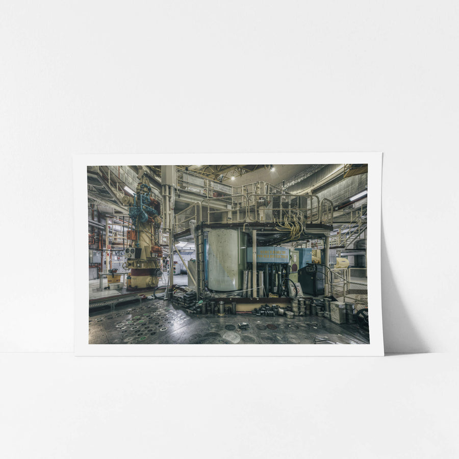 Medium Resolution Powder Diffractometer at ANSTO HIFAR, this view captures the core operational area of the ANSTO HIFAR.