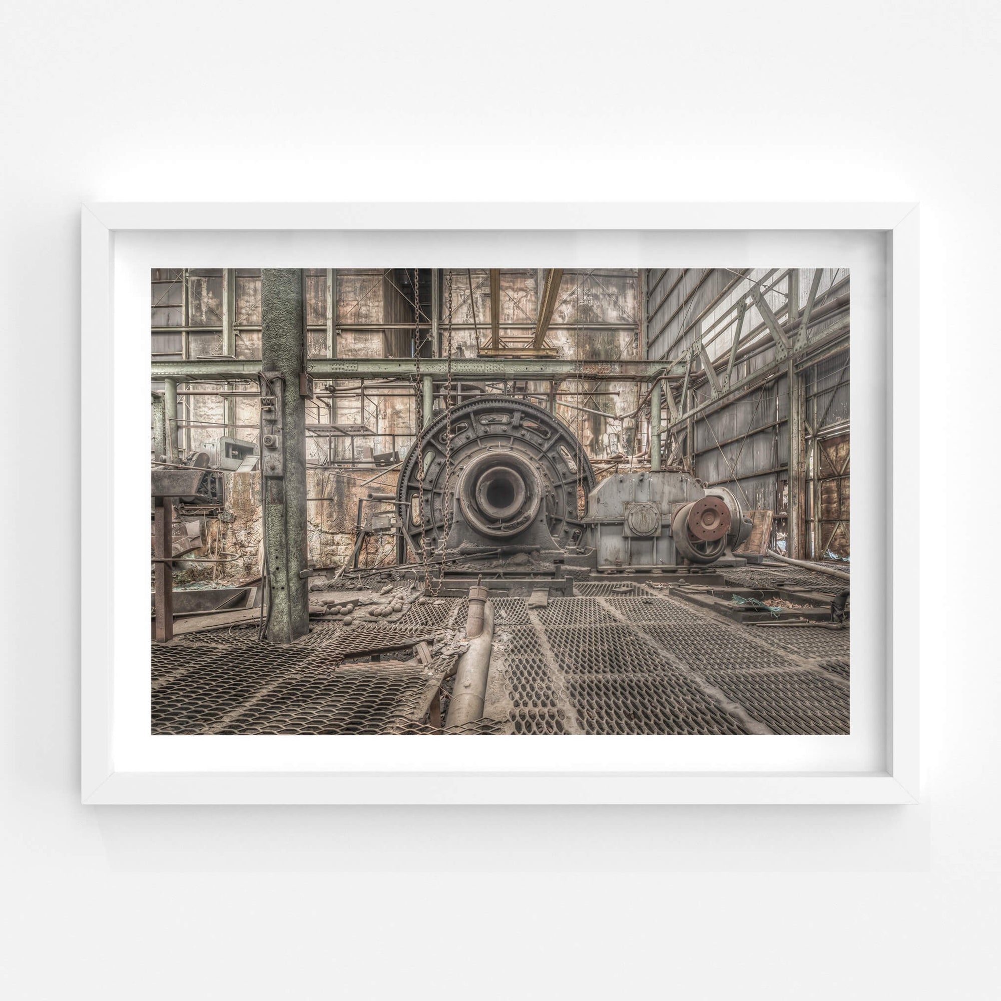 Ball Mill Outlet | Ashio Copper Mine Fine Art Print - Lost Collective Shop