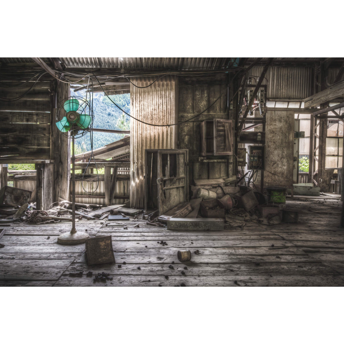 Fan | Ashio Copper Mine Fine Art Print - Lost Collective Shop