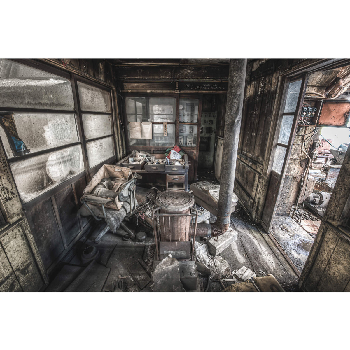 Managers Office | Ashio Copper Mine Fine Art Print - Lost Collective Shop