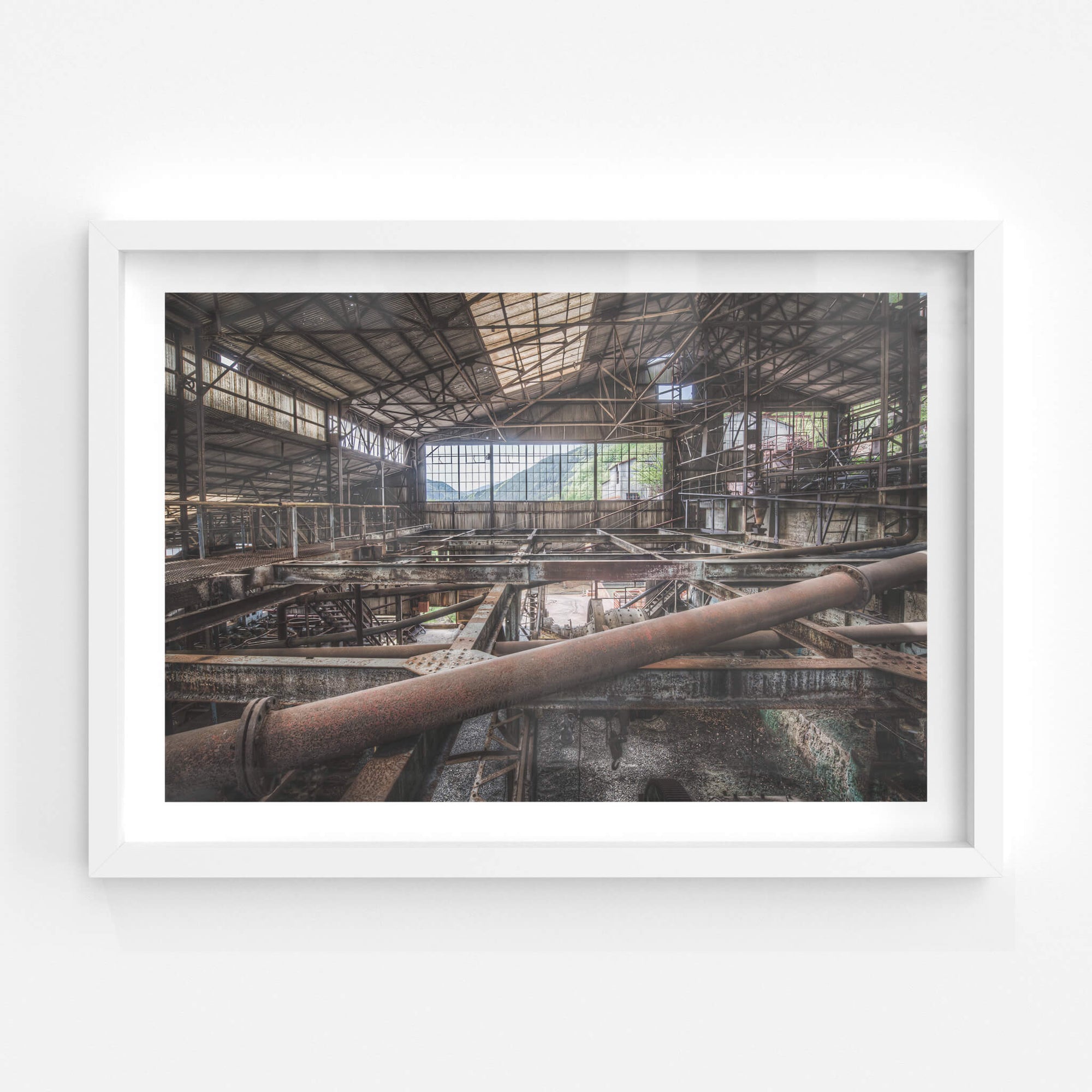 Mountain View | Ashio Copper Mine Fine Art Print - Lost Collective Shop