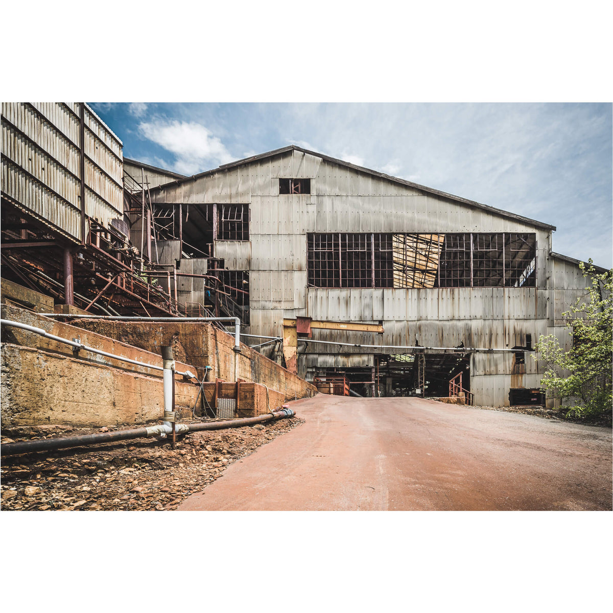 Refinery | Ashio Copper Mine Fine Art Print - Lost Collective Shop