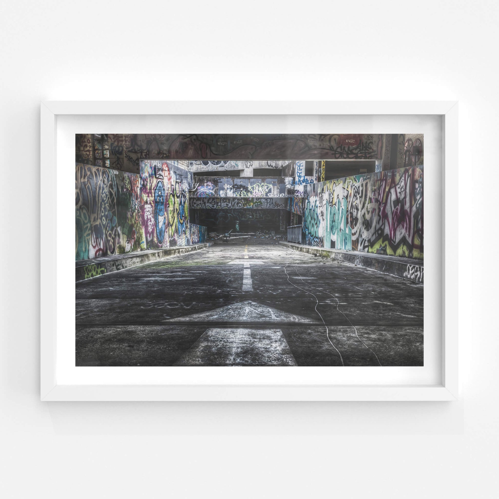 Basement Ramp | Balmain Leagues Club Fine Art Print - Lost Collective Shop