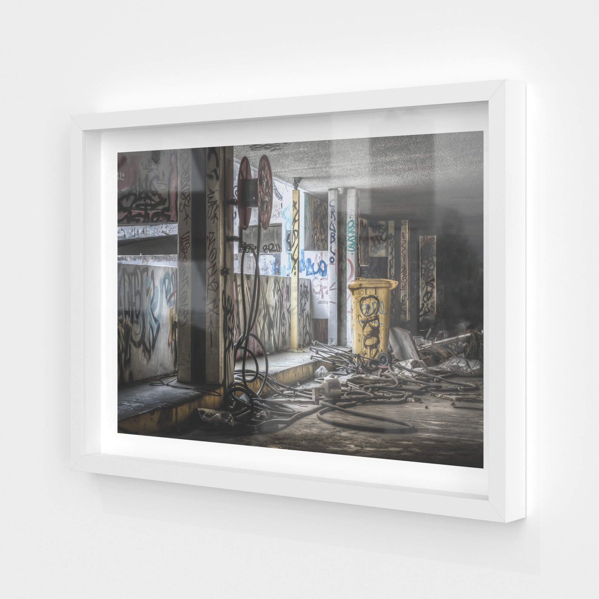 Hose Reel | Balmain Leagues Club Fine Art Print - Lost Collective Shop