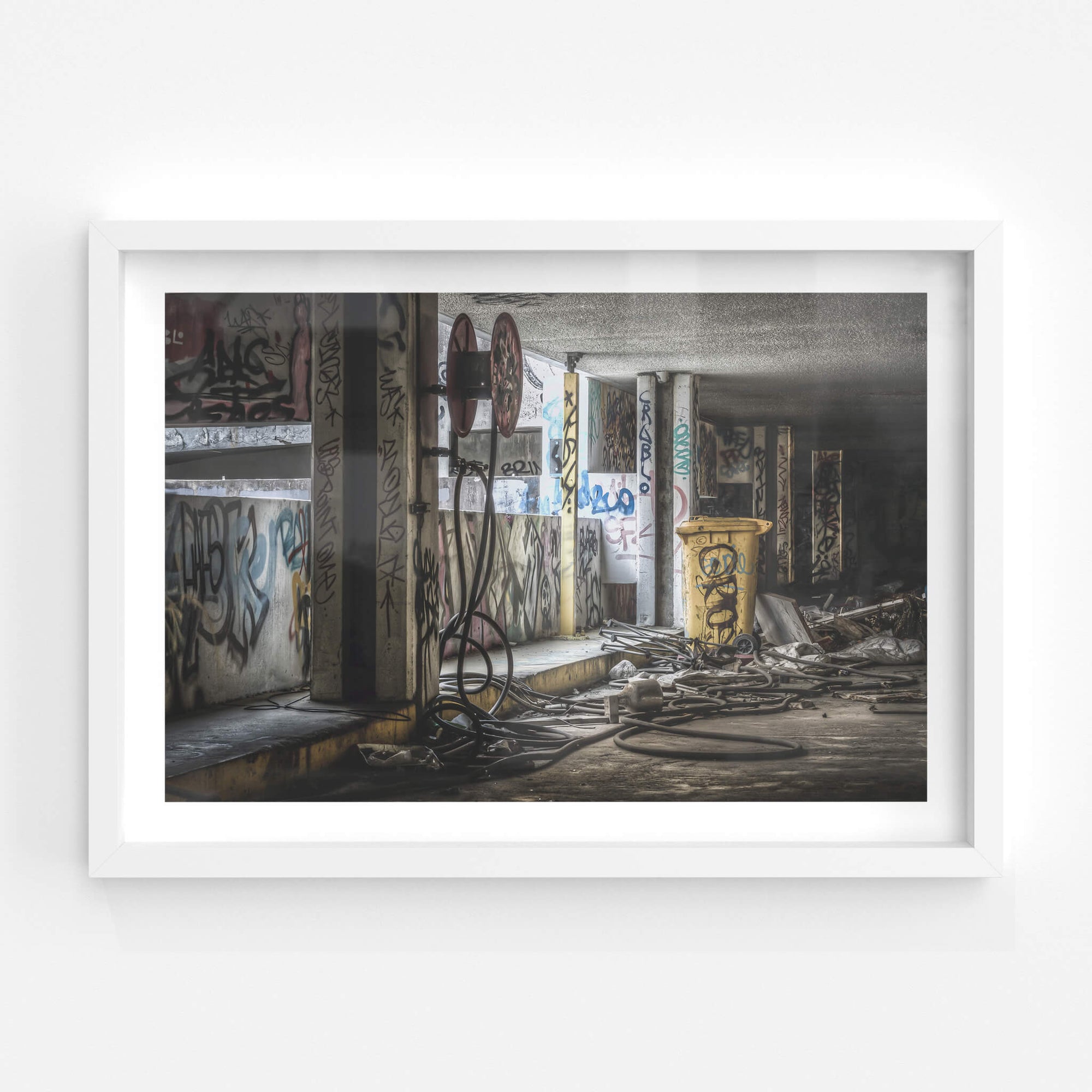 Hose Reel | Balmain Leagues Club Fine Art Print - Lost Collective Shop