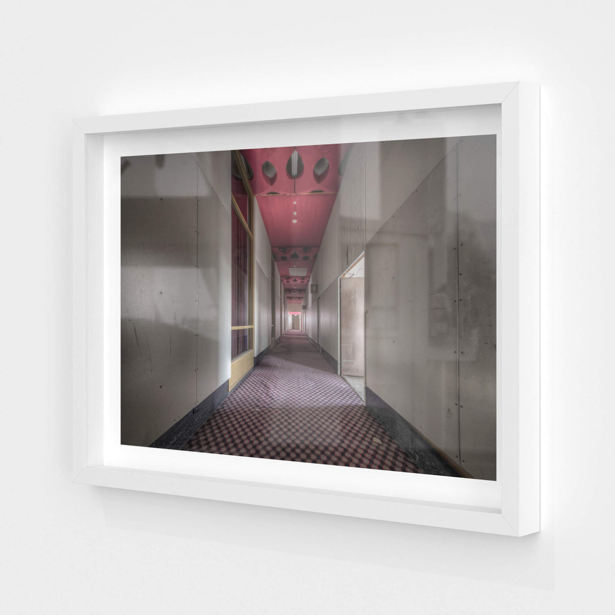 white frame