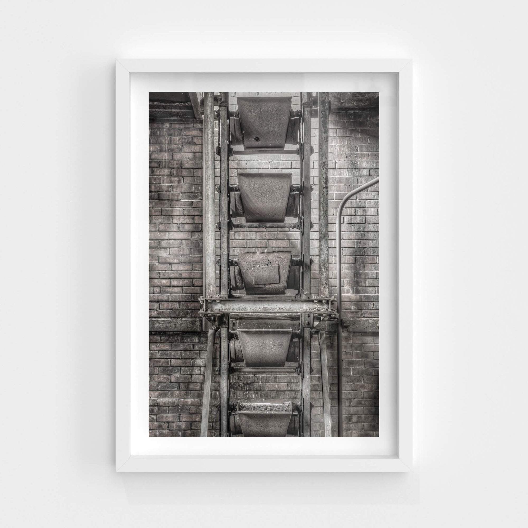 Bucket Conveyor | Bathurst Gasworks Fine Art Print - Lost Collective Shop