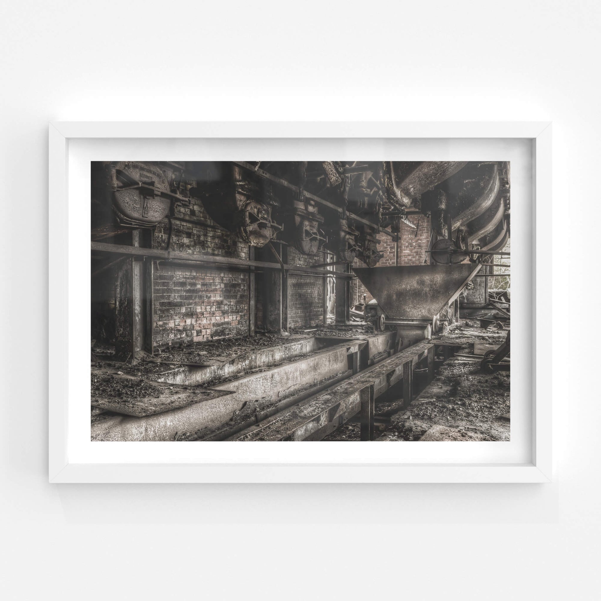 Retort Basement | Bathurst Gasworks Fine Art Print - Lost Collective Shop