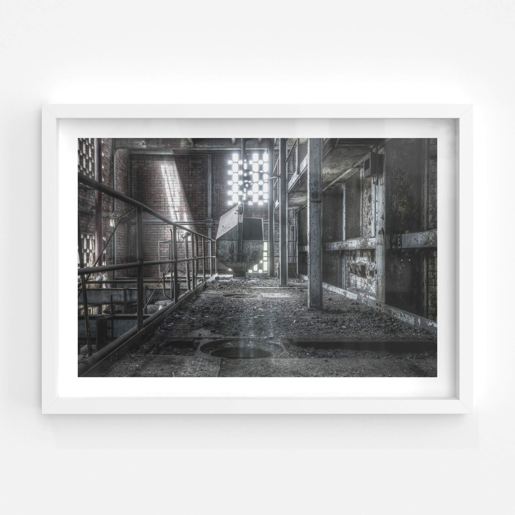 Retort Building Level One | Bathurst Gasworks Fine Art Print - Lost Collective Shop