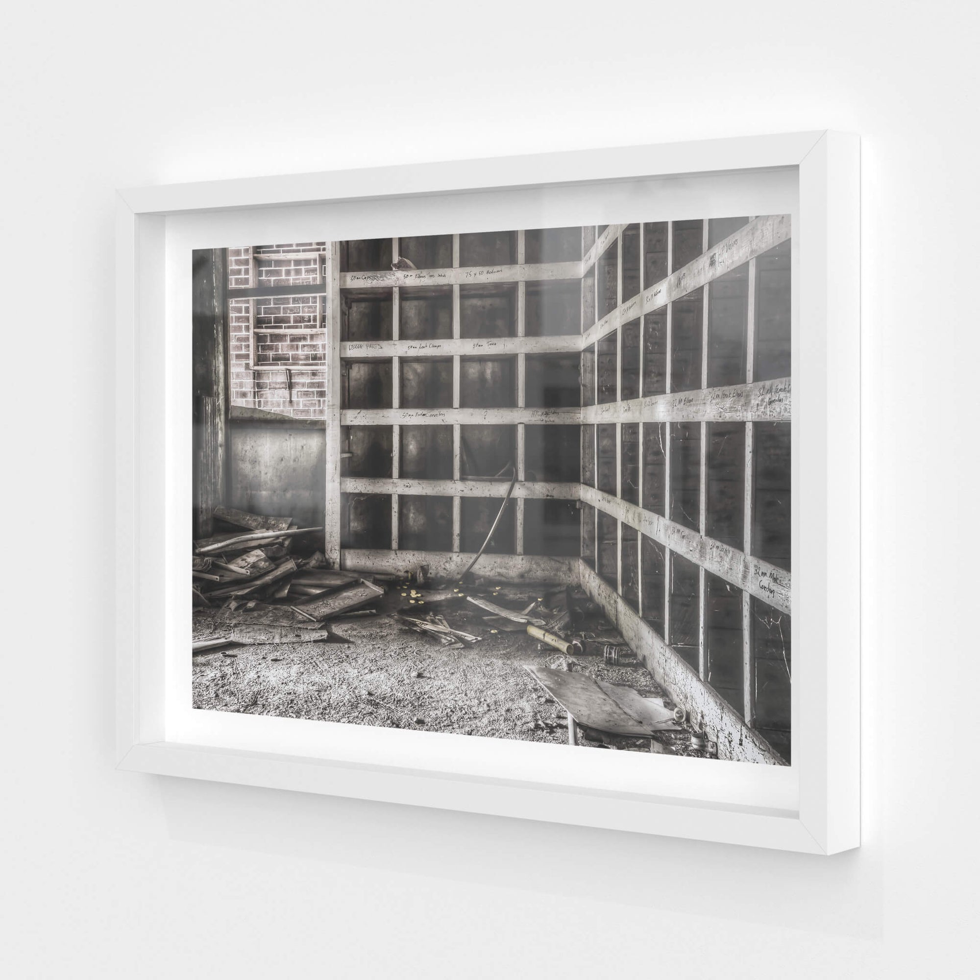 Spare Parts Storage | Bathurst Gasworks Fine Art Print - Lost Collective Shop