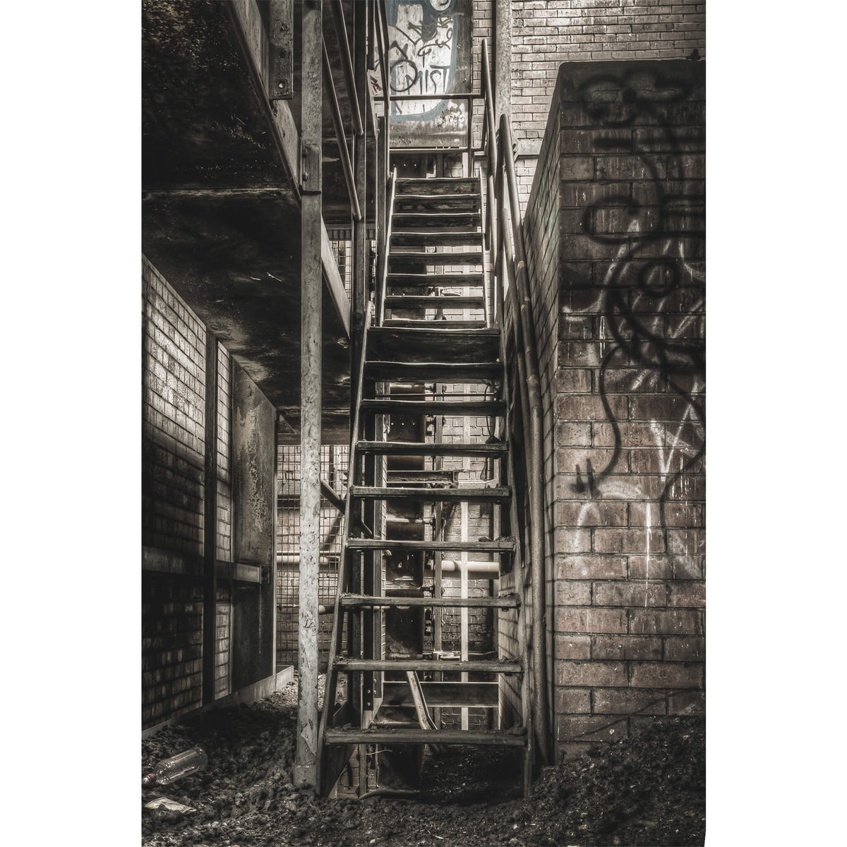 Stairs To Level Two | Bathurst Gasworks