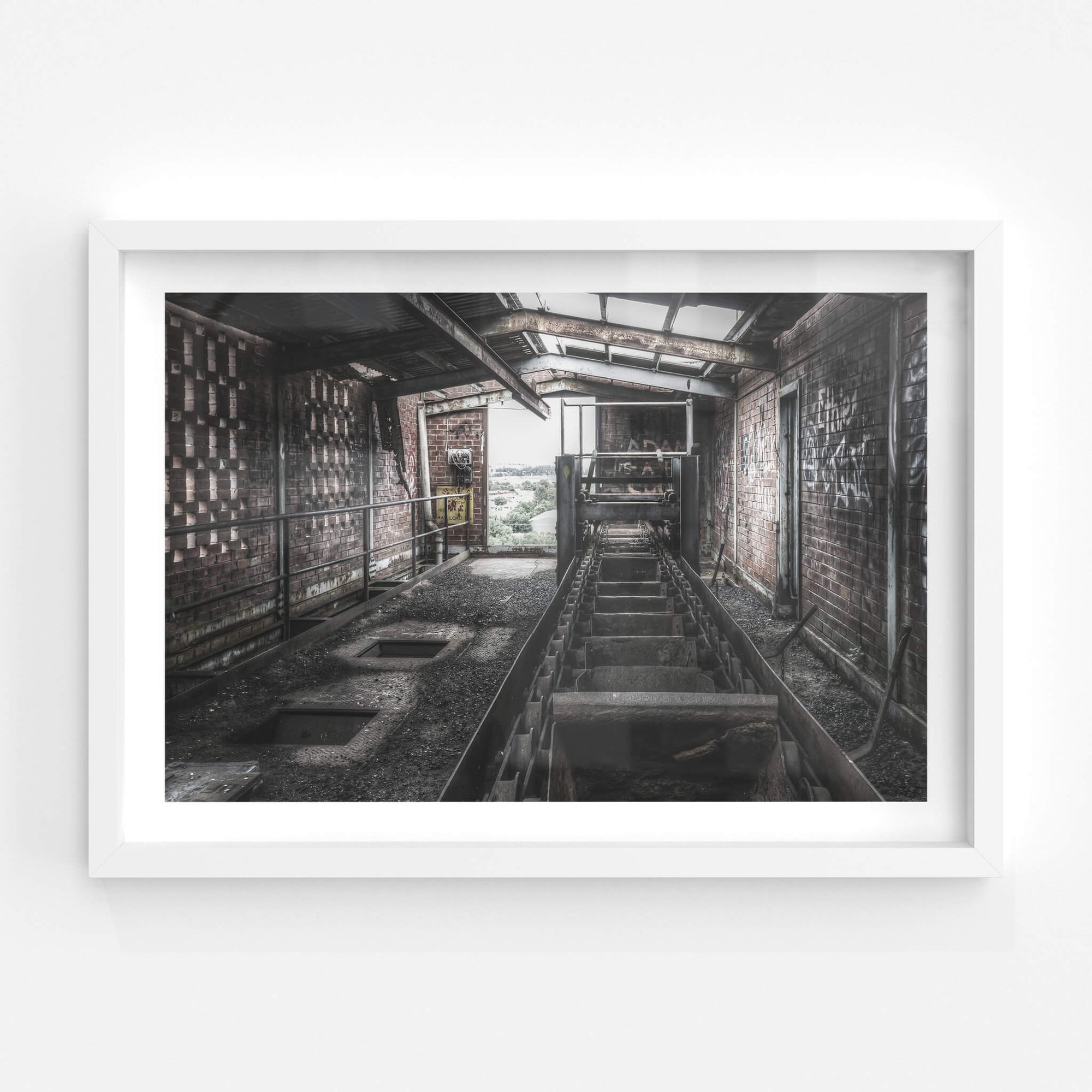 Top of Retort Building | Bathurst Gasworks Fine Art Print - Lost Collective Shop