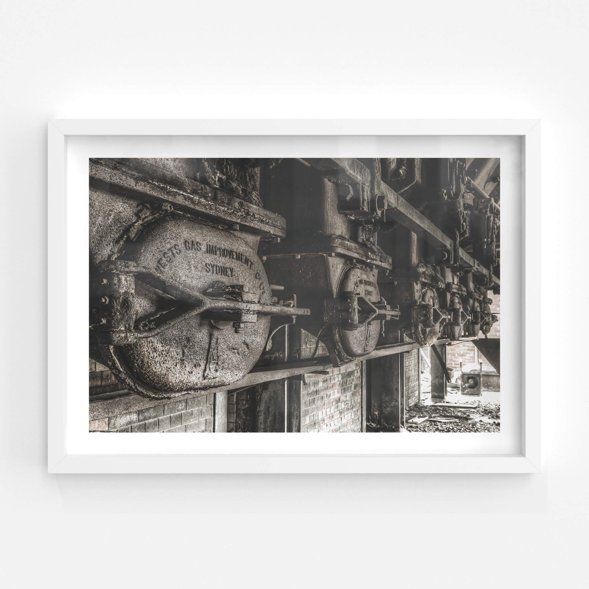 Wests Gas Improvement Co | Bathurst Gasworks Fine Art Print - Lost Collective Shop