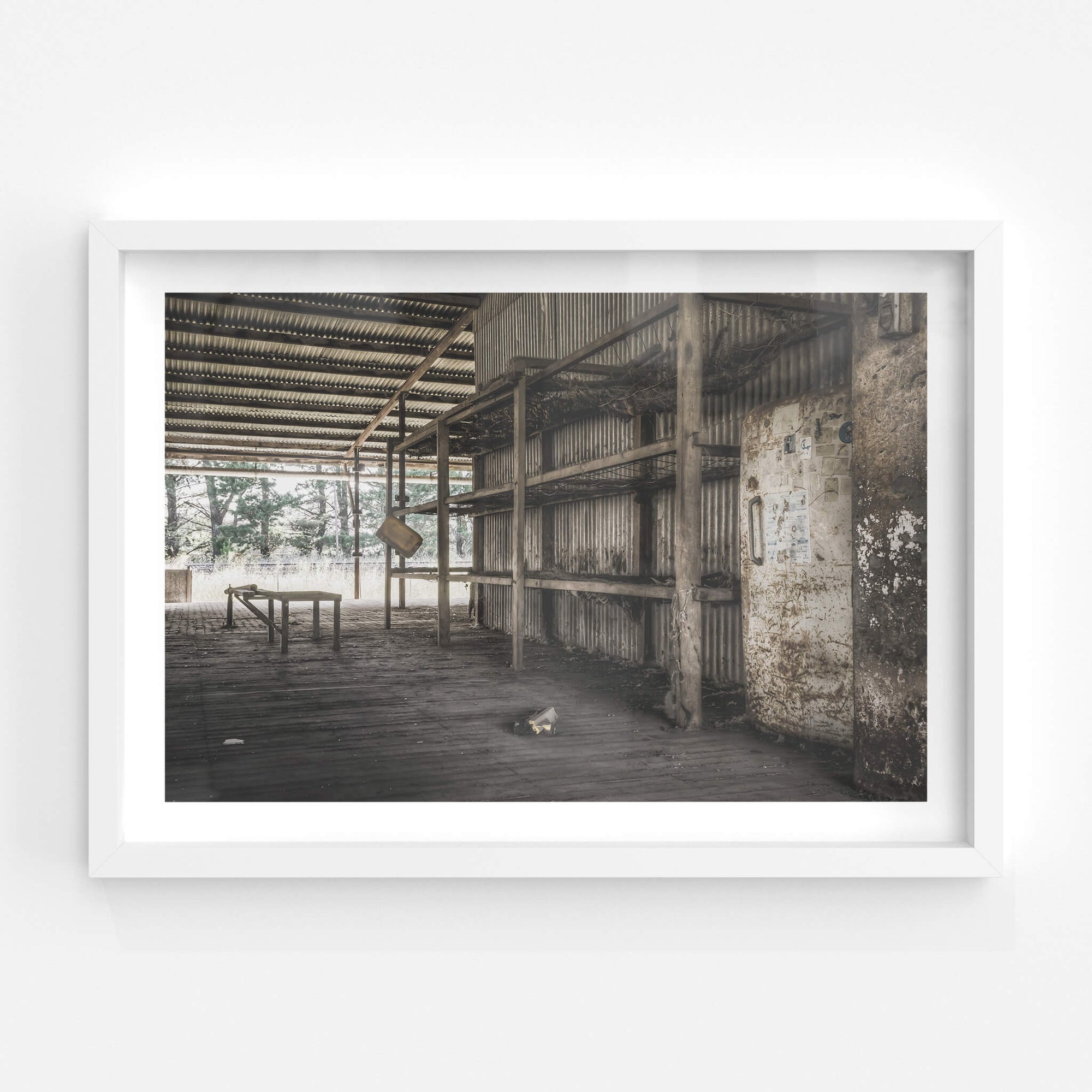 Train Line | Blayney Abattoir Fine Art Print - Lost Collective Shop