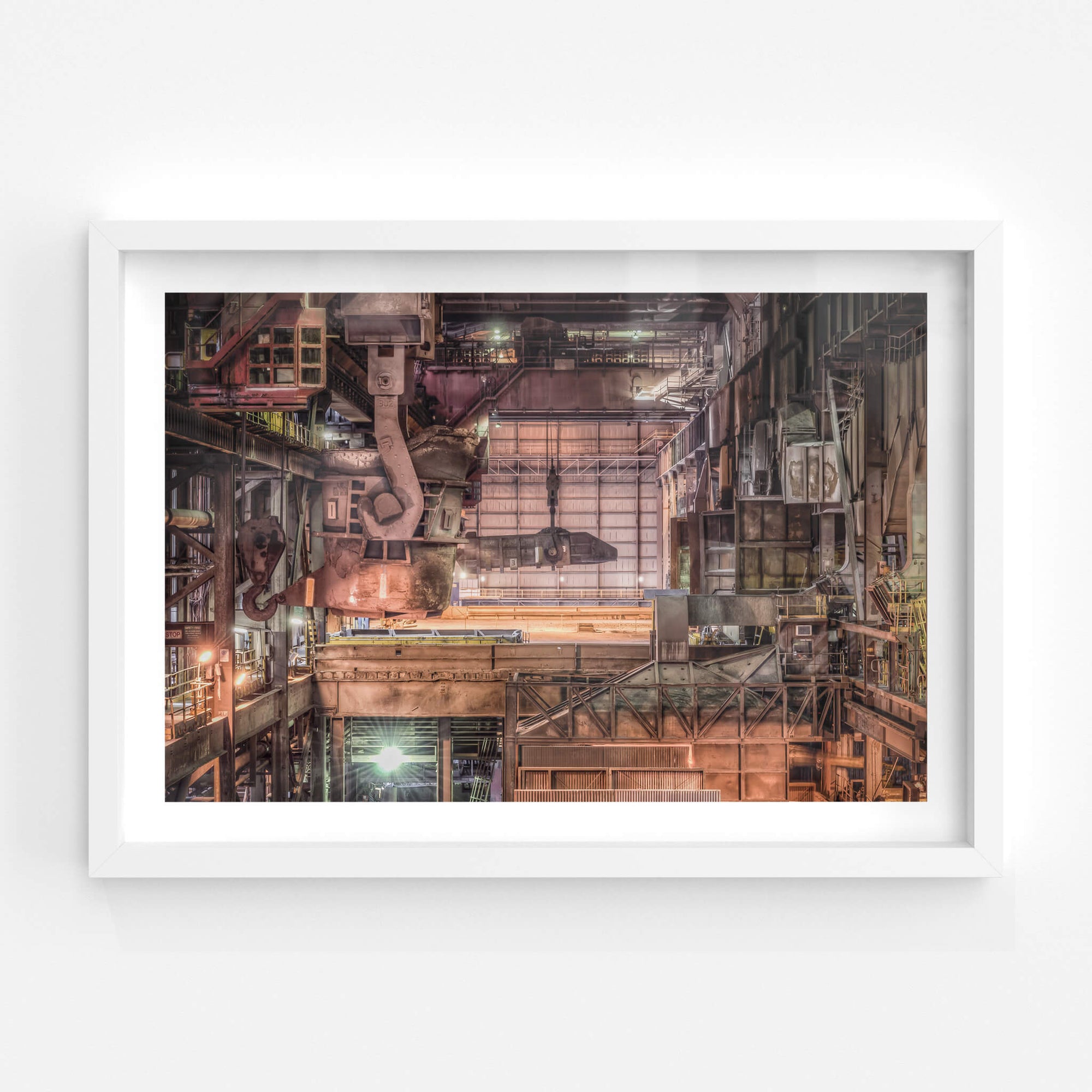 BOS Scrap Loading | BlueScope Port Kembla Fine Art Print - Lost Collective Shop