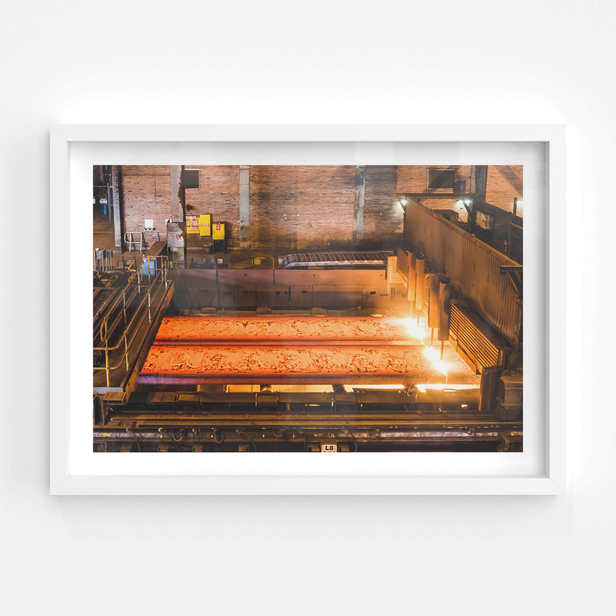 Slab Cutting | BlueScope Port Kembla Fine Art Print - Lost Collective Shop