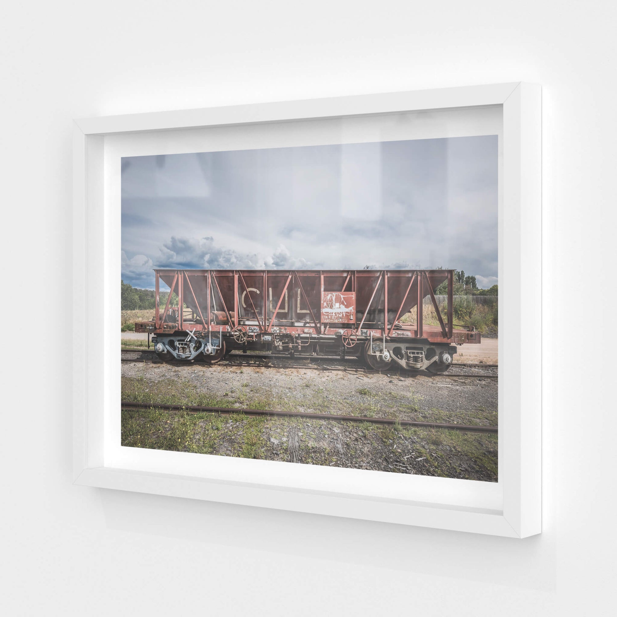 Ballast Truck | Bombala Station Fine Art Print - Lost Collective Shop