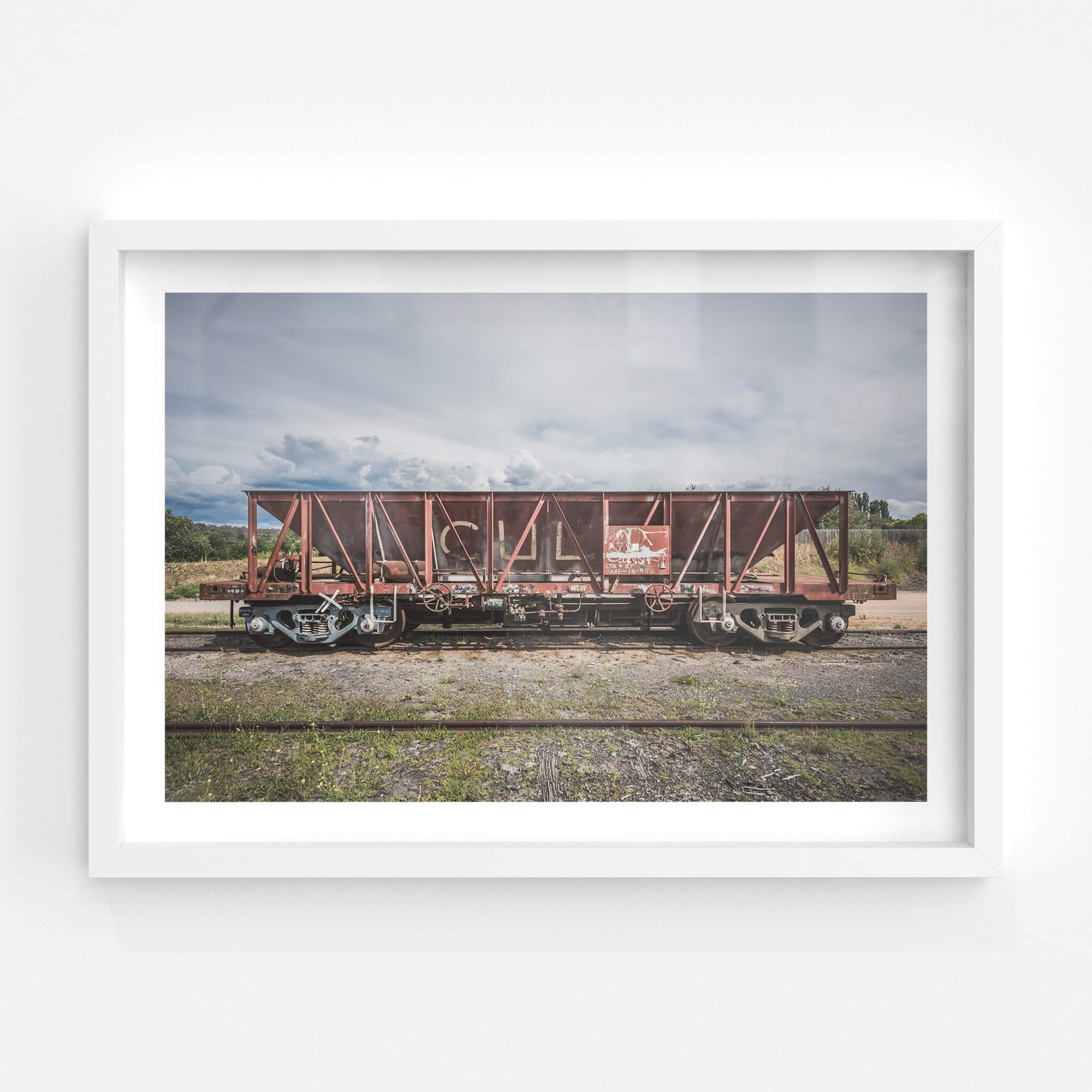 Ballast Truck | Bombala Station Fine Art Print - Lost Collective Shop