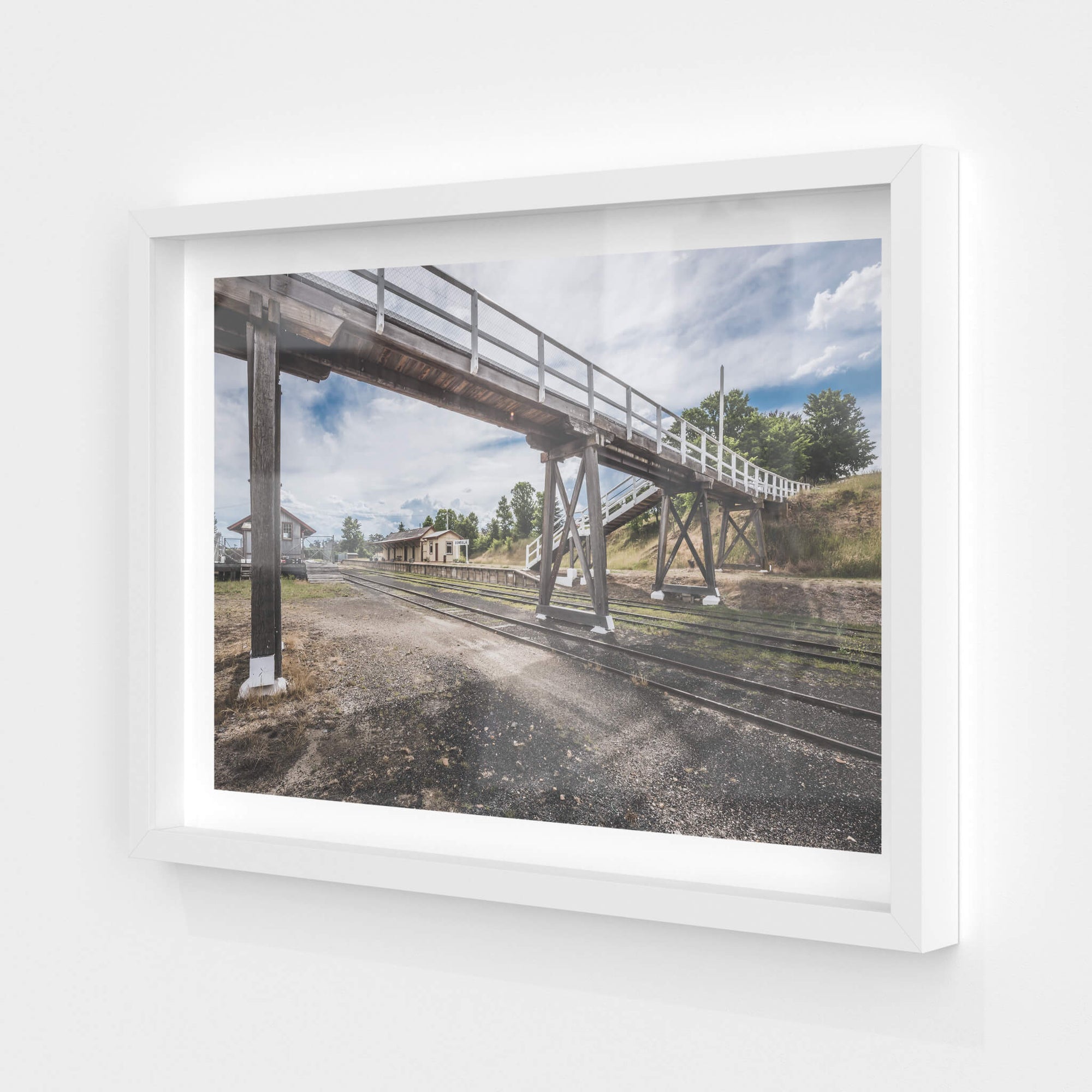 Footbridge | Bombala Station Fine Art Print - Lost Collective Shop