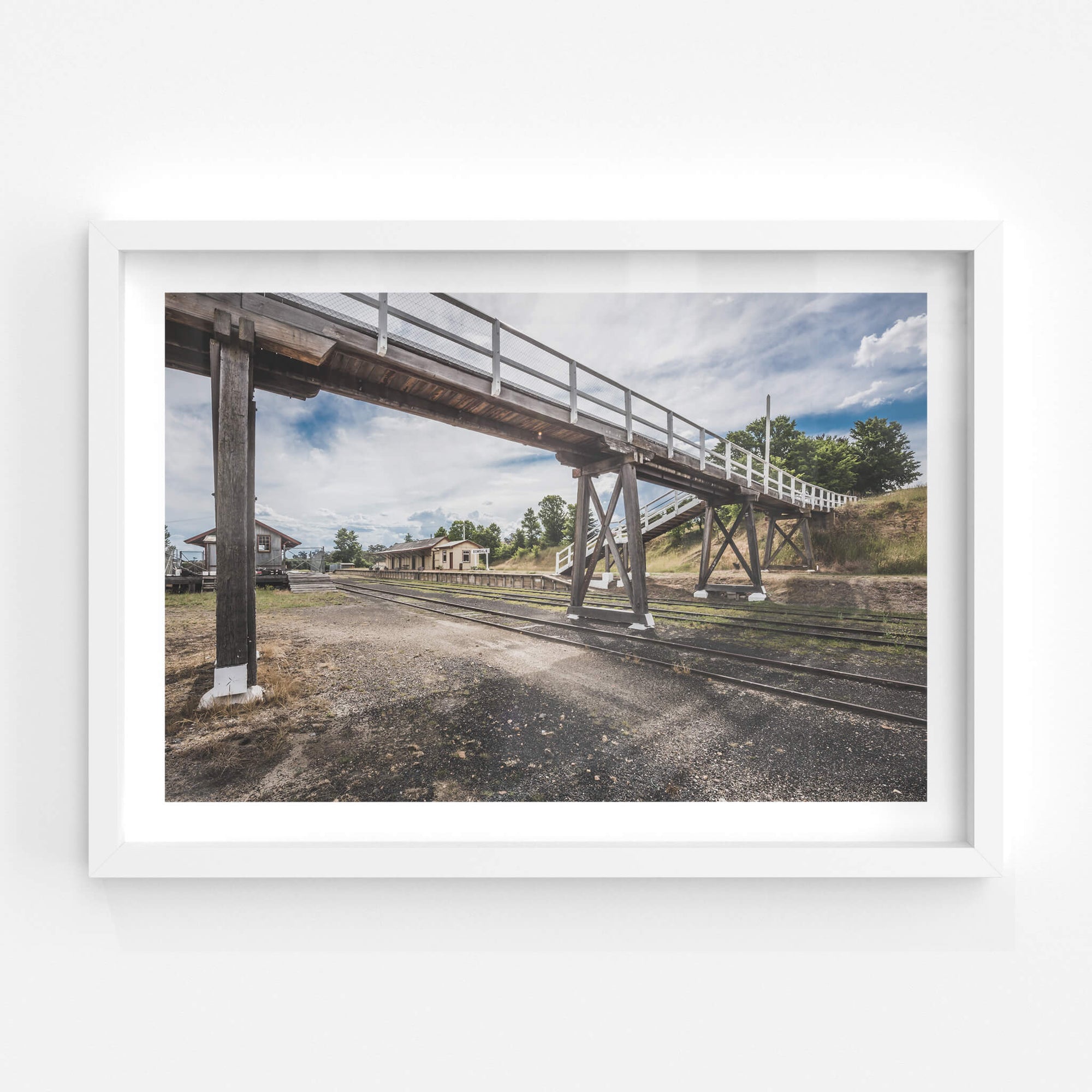 Footbridge | Bombala Station Fine Art Print - Lost Collective Shop