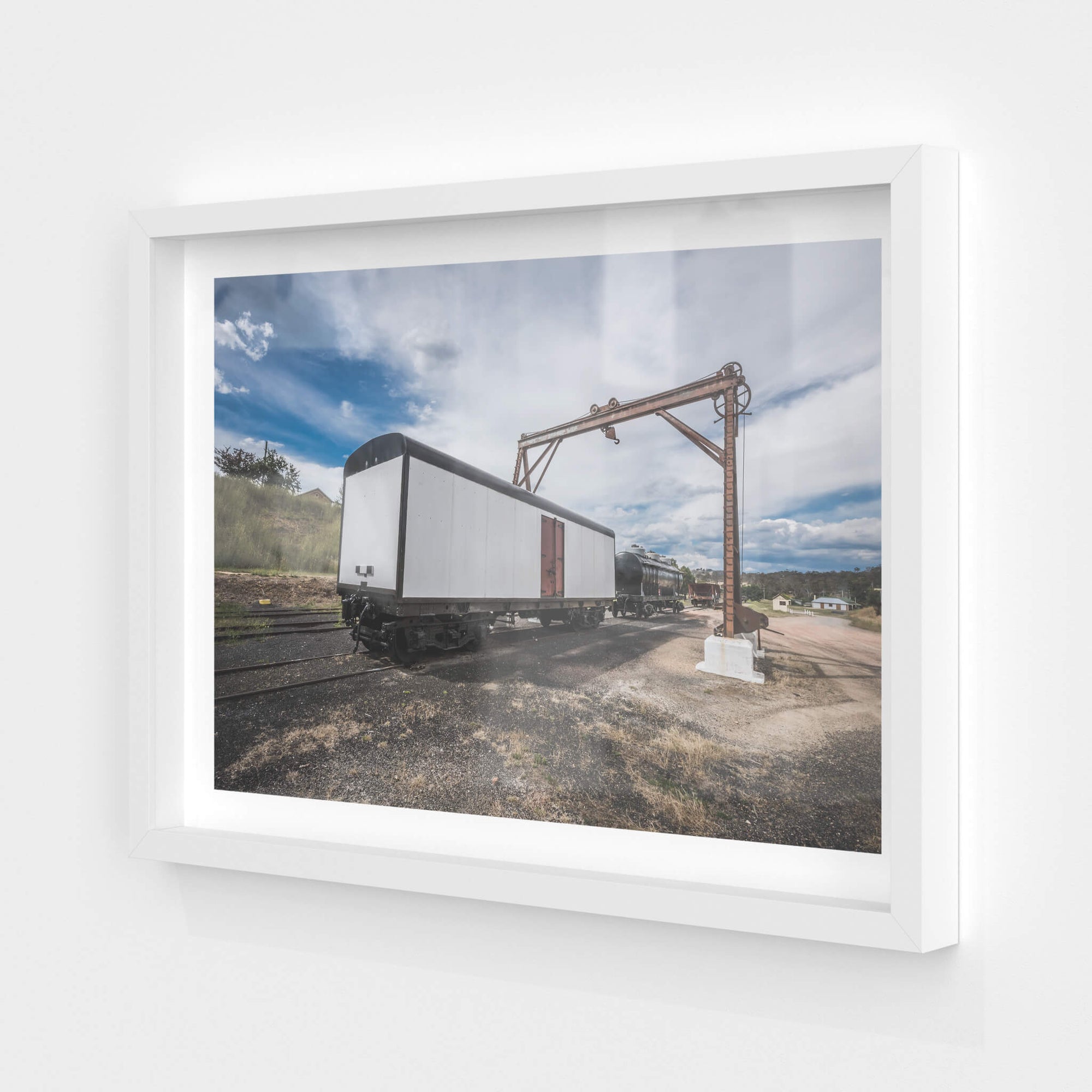 Fridge Van | Bombala Station Fine Art Print - Lost Collective Shop