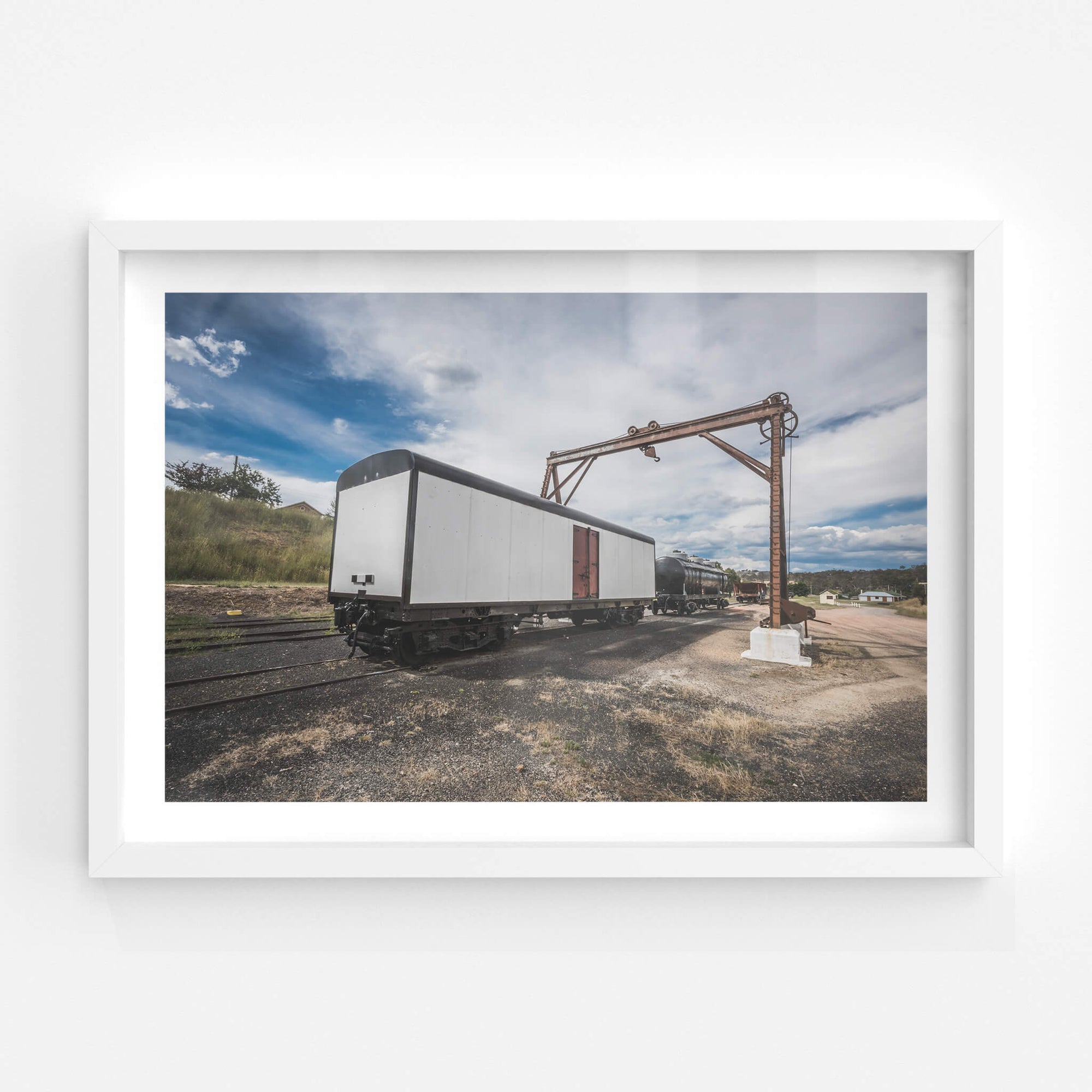 Fridge Van | Bombala Station Fine Art Print - Lost Collective Shop