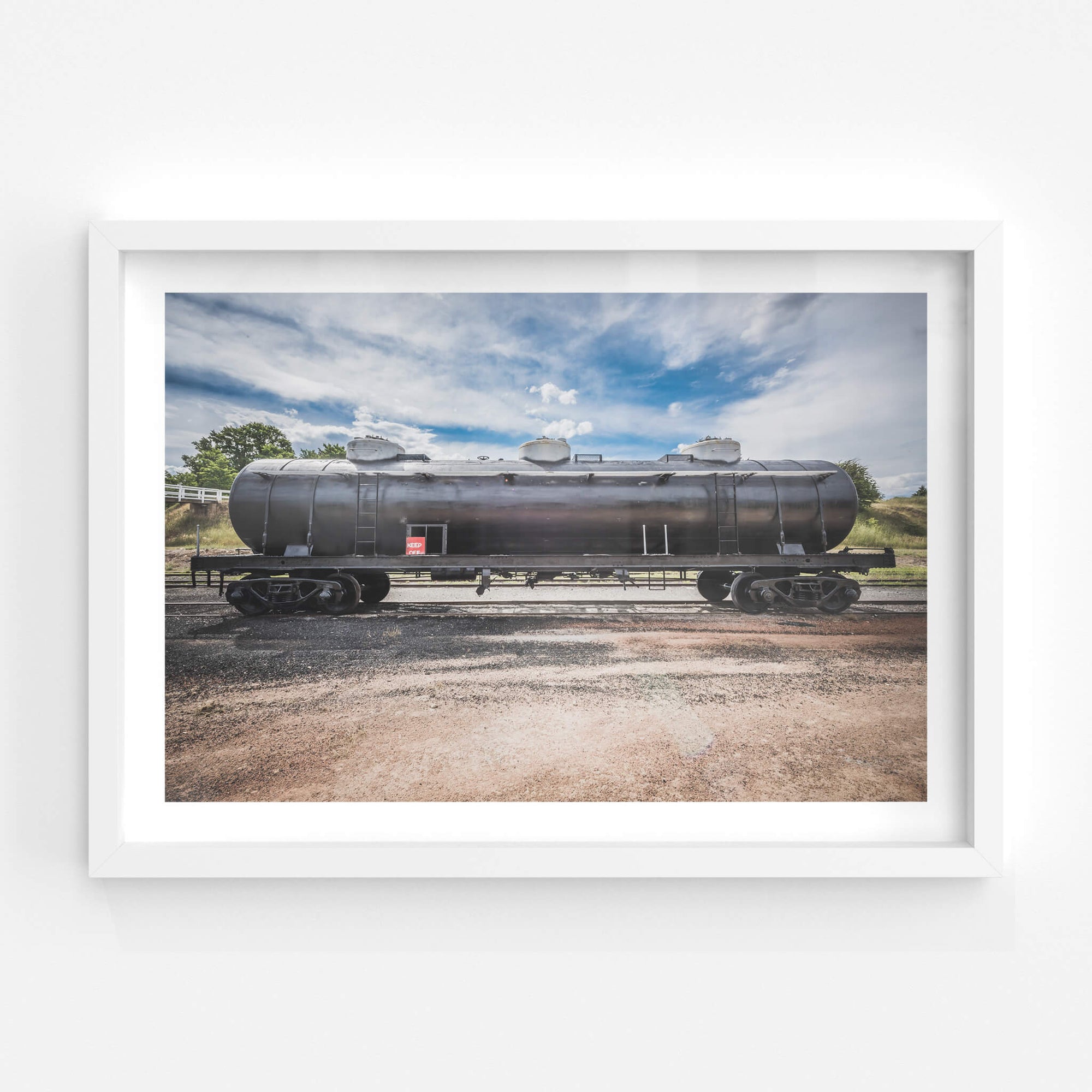 Fuel Tanker | Bombala Station Fine Art Print - Lost Collective Shop