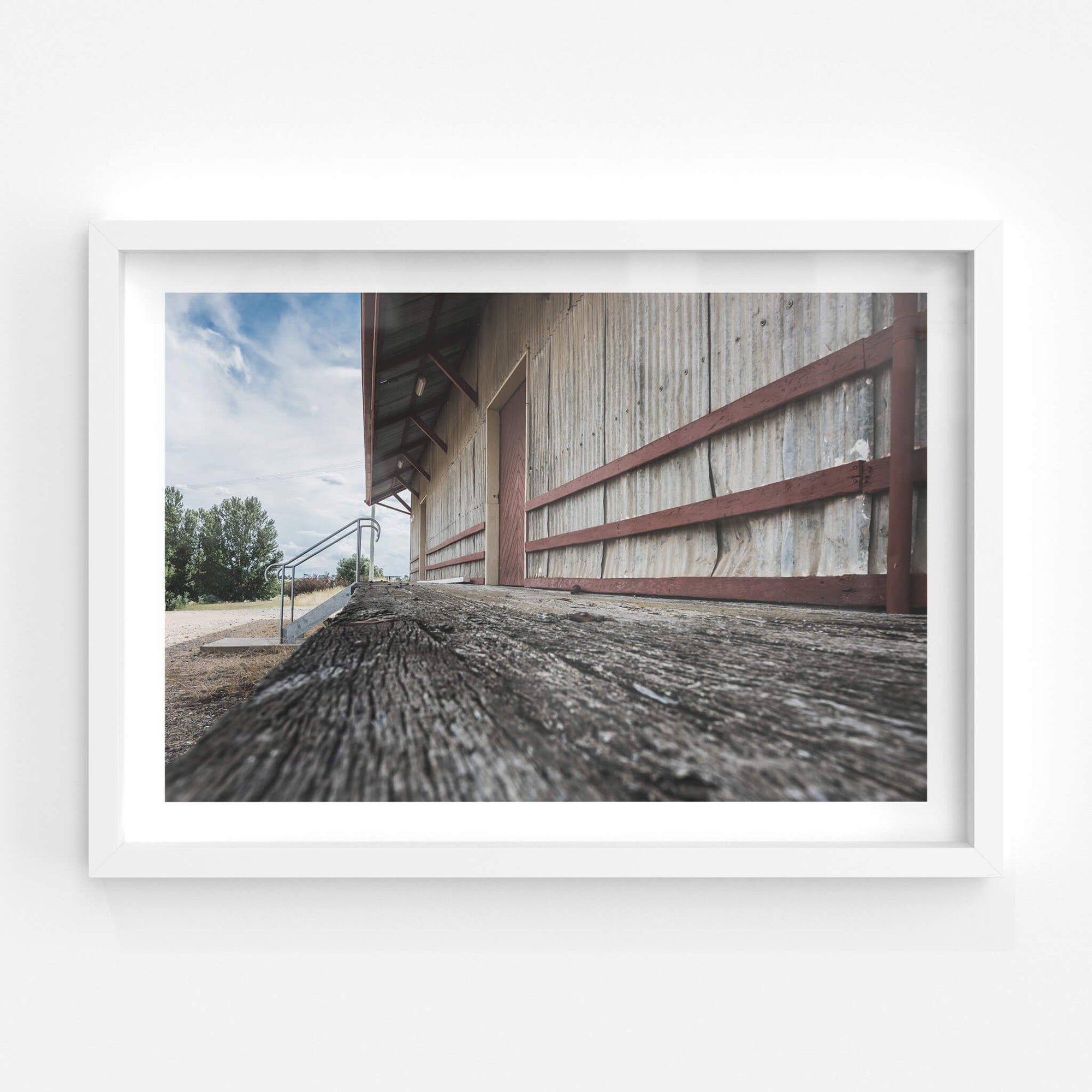 Goods Shed Timber Platform | Bombala Station