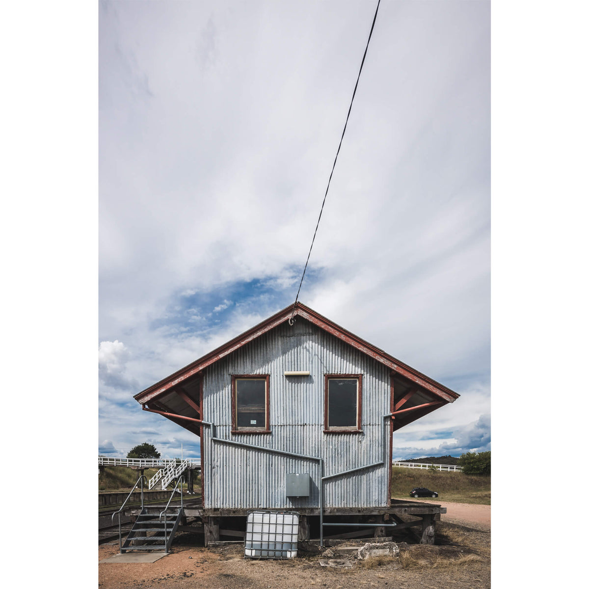 South Facing Goods Shed | Bombala Station Fine Art Print - Lost Collective Shop