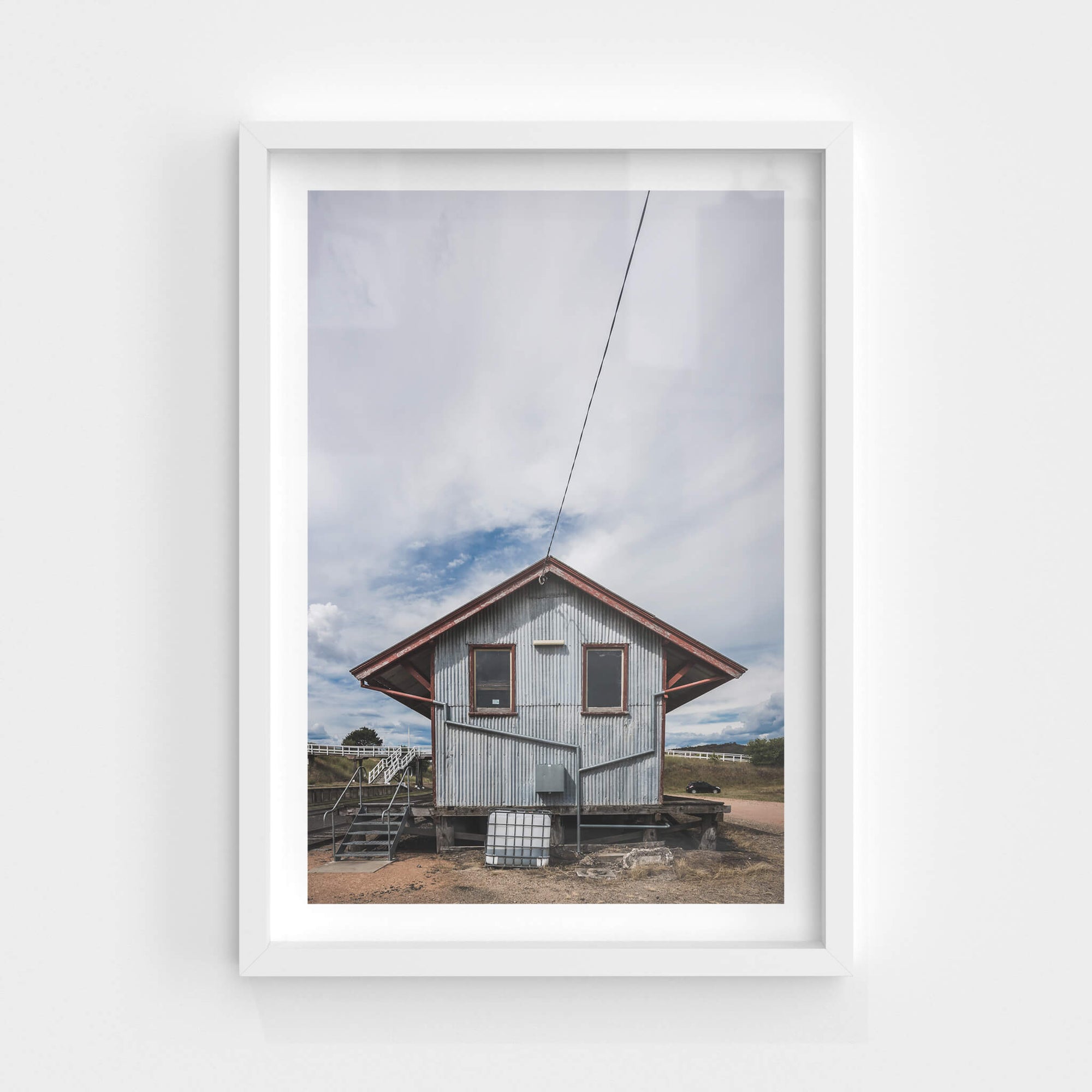 South Facing Goods Shed | Bombala Station Fine Art Print - Lost Collective Shop