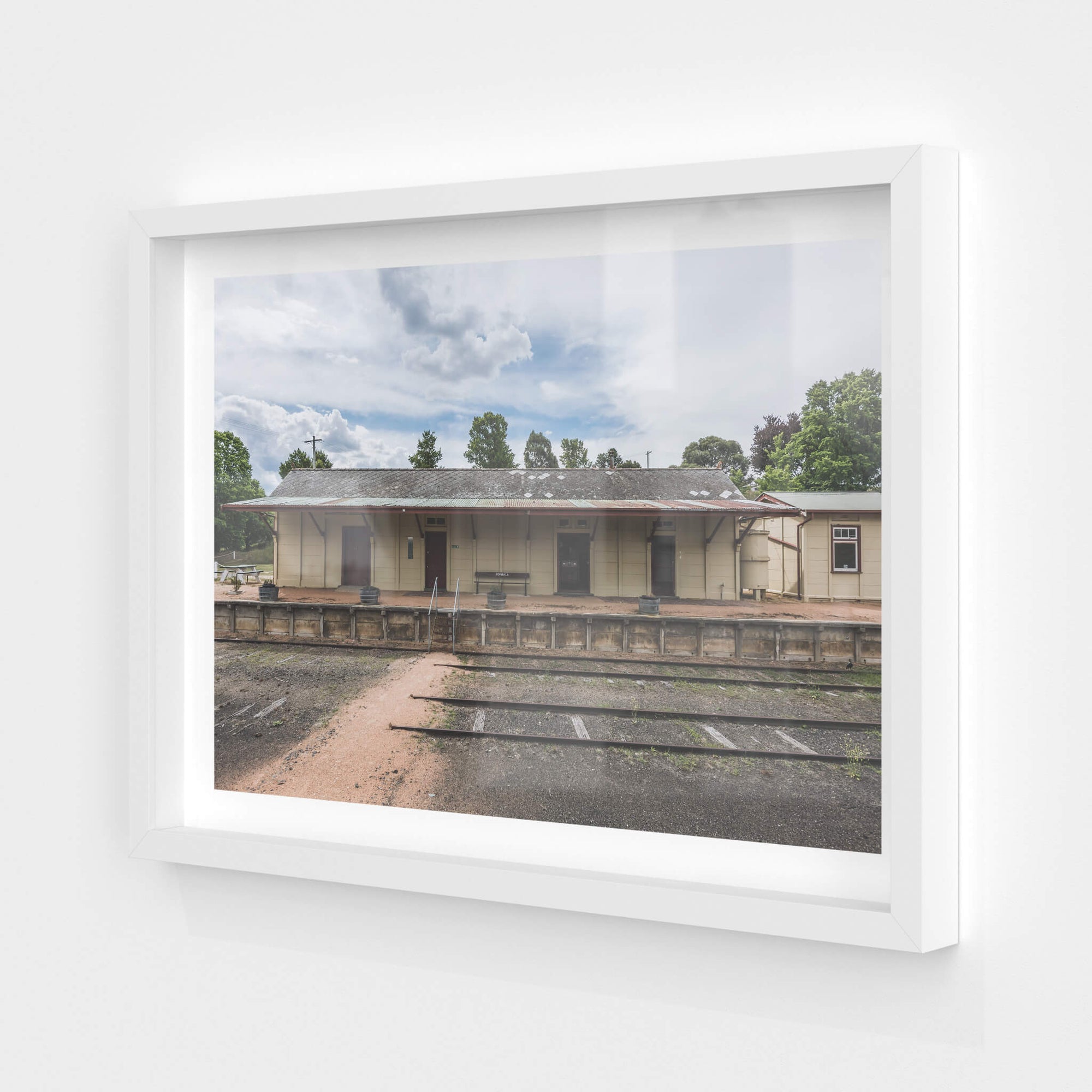 Station Platform | Bombala Station Fine Art Print - Lost Collective Shop