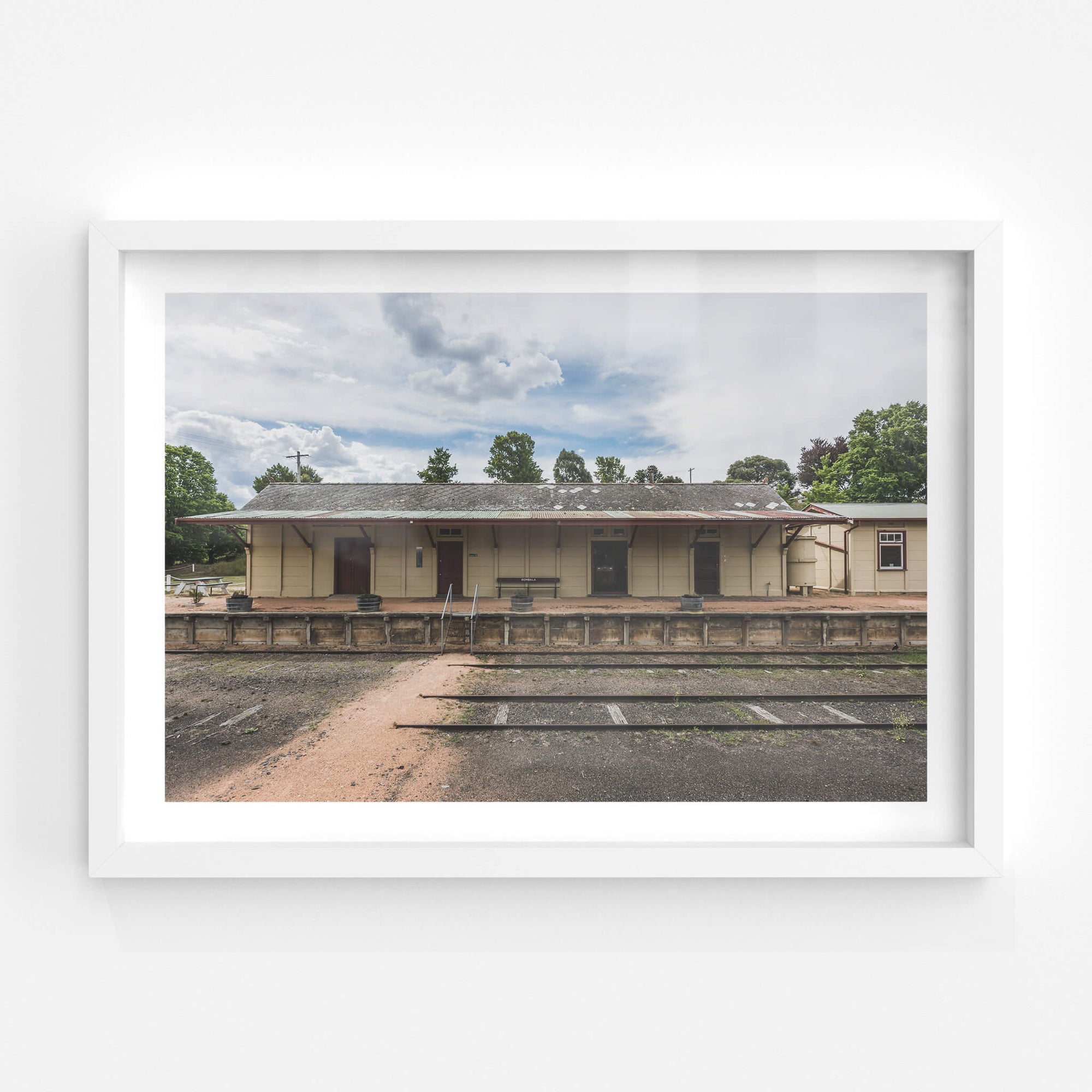 Station Platform | Bombala Station Fine Art Print - Lost Collective Shop