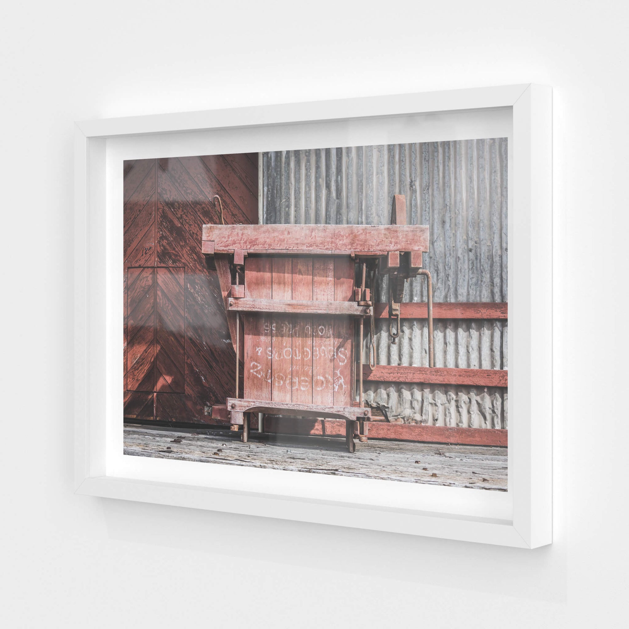 Wool Press | Bombala Station Fine Art Print - Lost Collective Shop