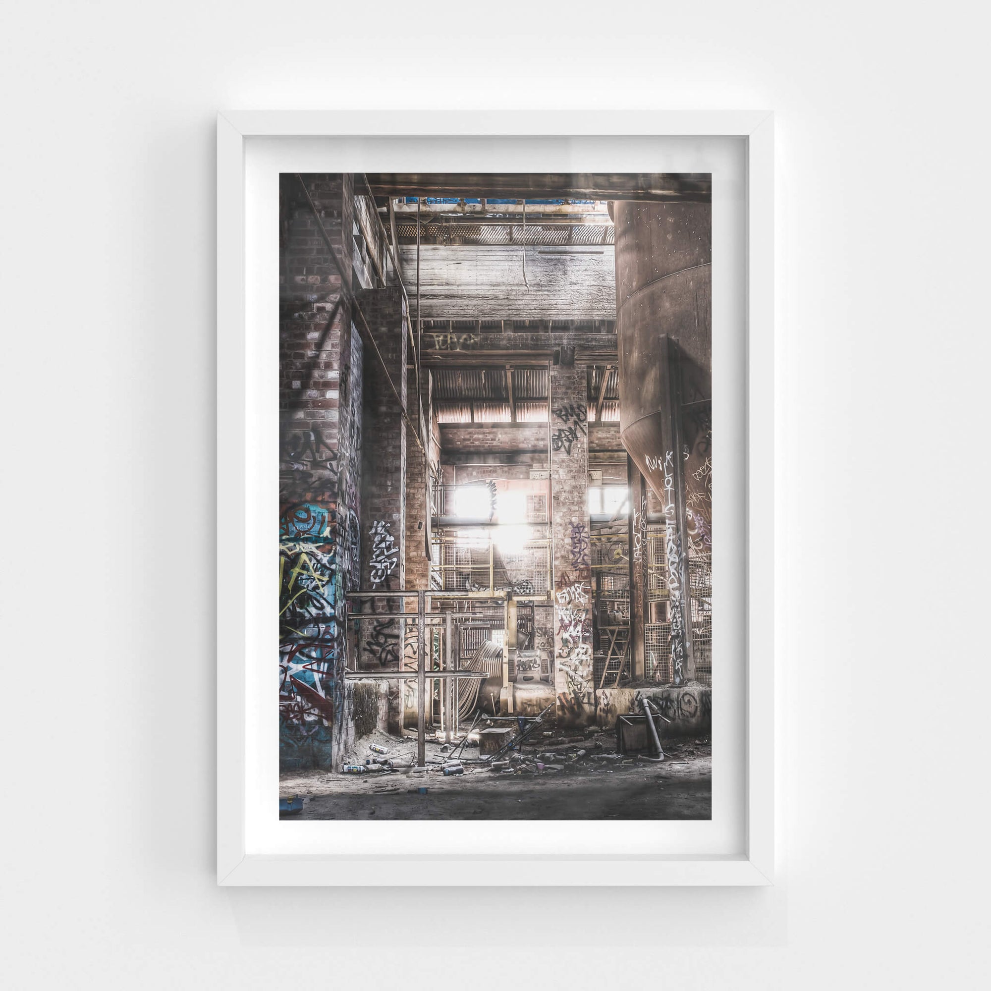 Feeder Bin House | Box Hill Brickworks Fine Art Print - Lost Collective Shop