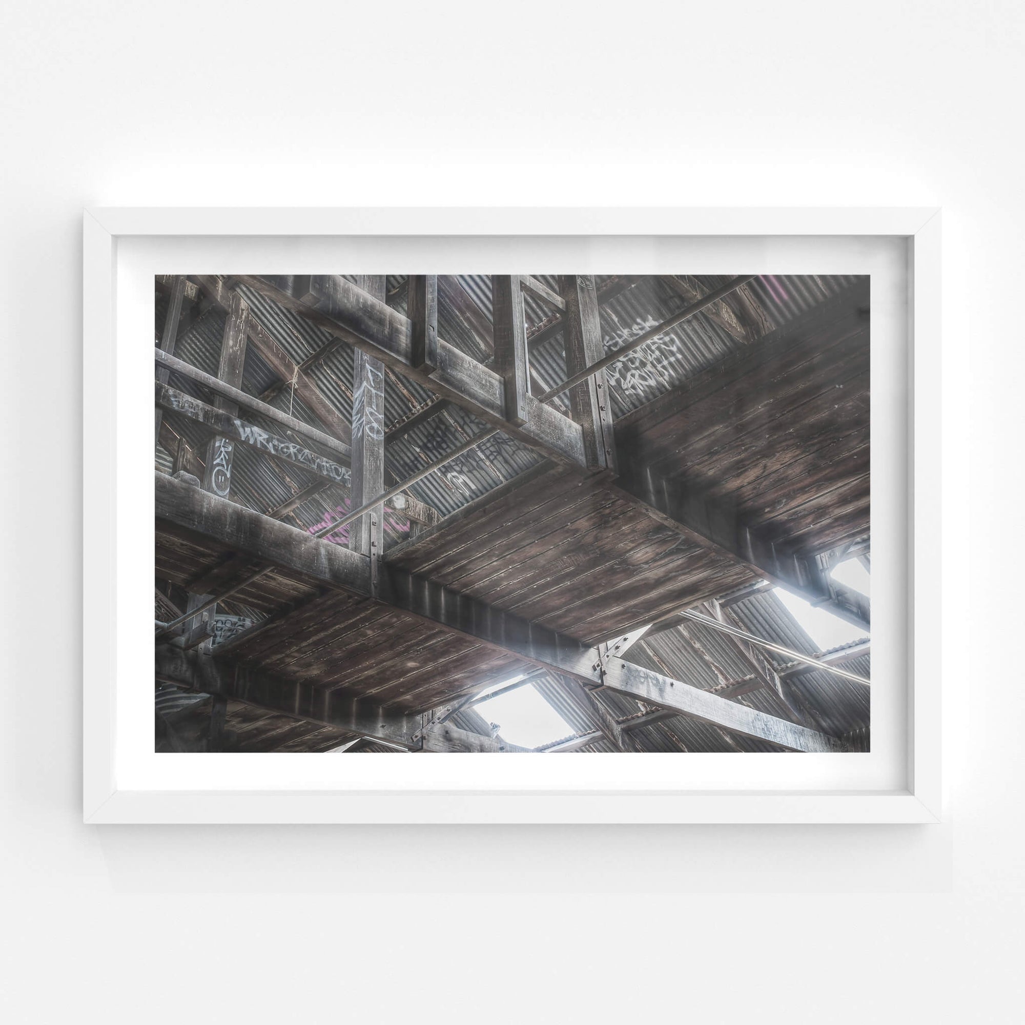 Gantry | Box Hill Brickworks Fine Art Print - Lost Collective Shop