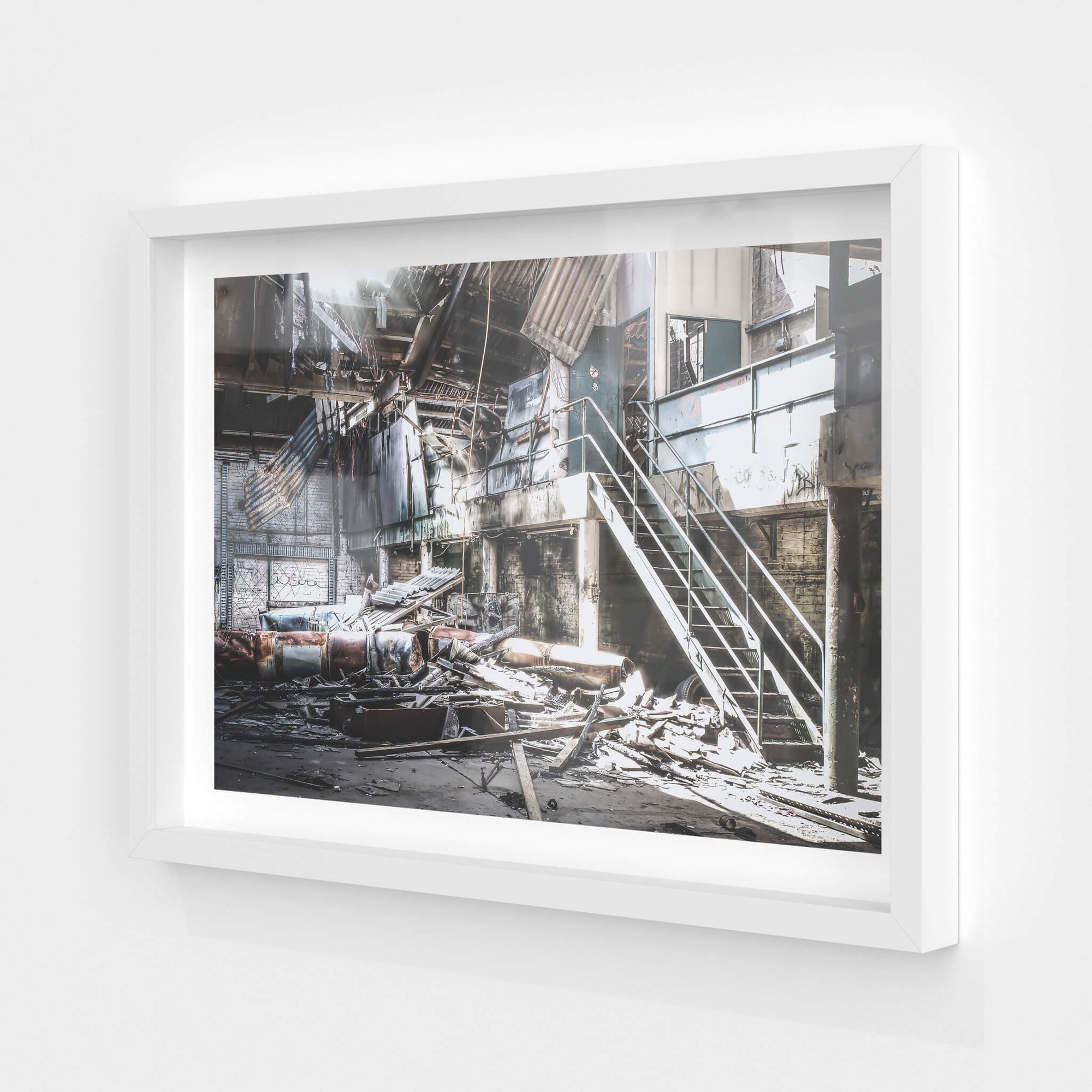 Fire Damage | Bradmill Denim Fine Art Print - Lost Collective Shop