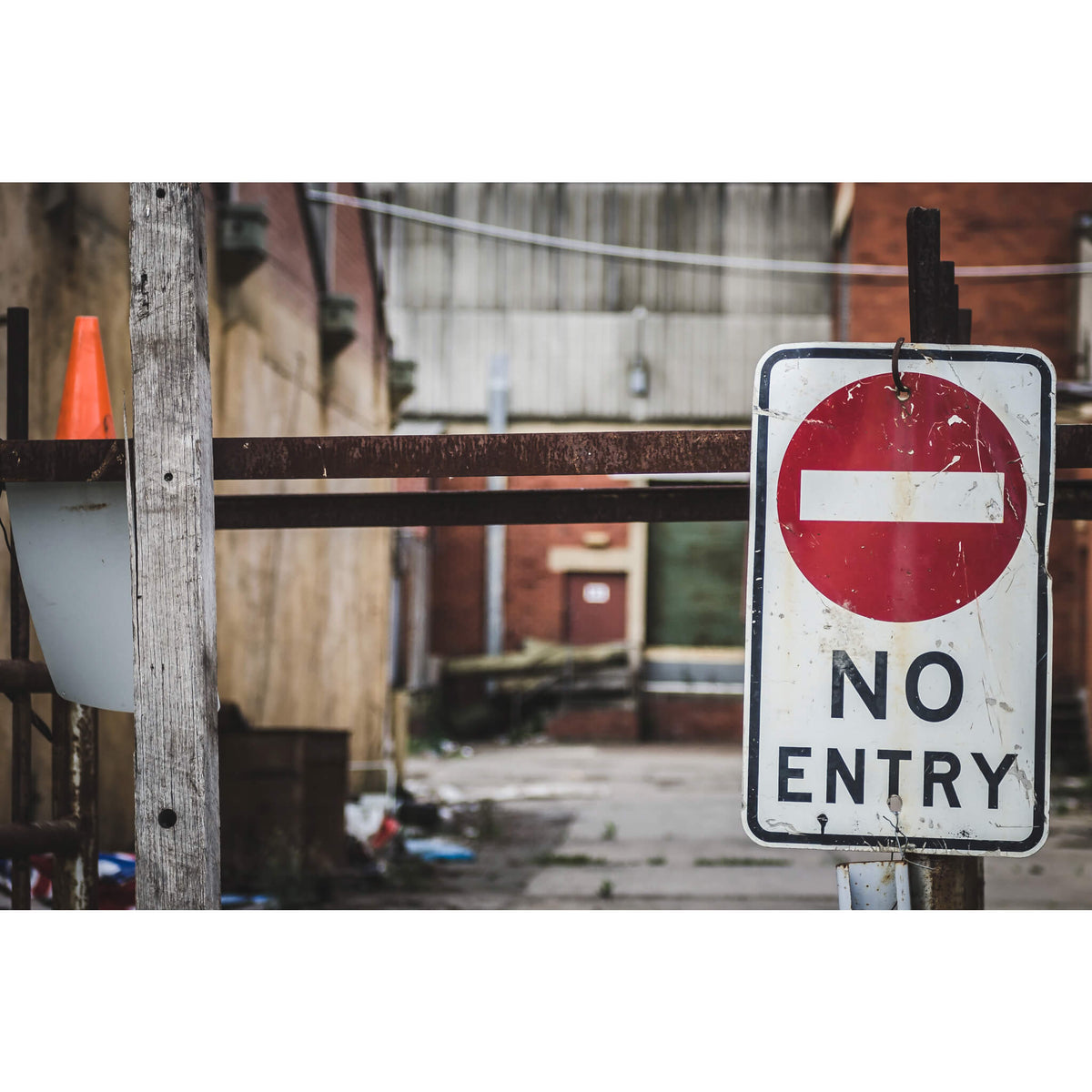 No Entry | Bradmill Denim