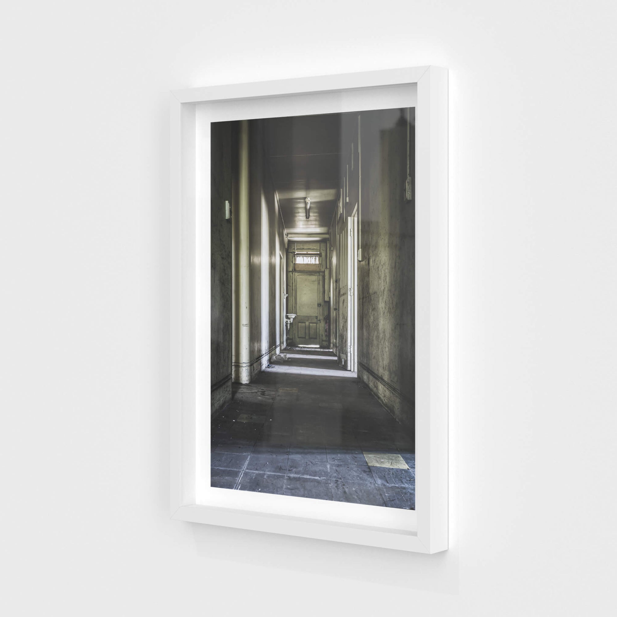 Side Lit Hallway | Callan Park Fine Art Print - Lost Collective Shop