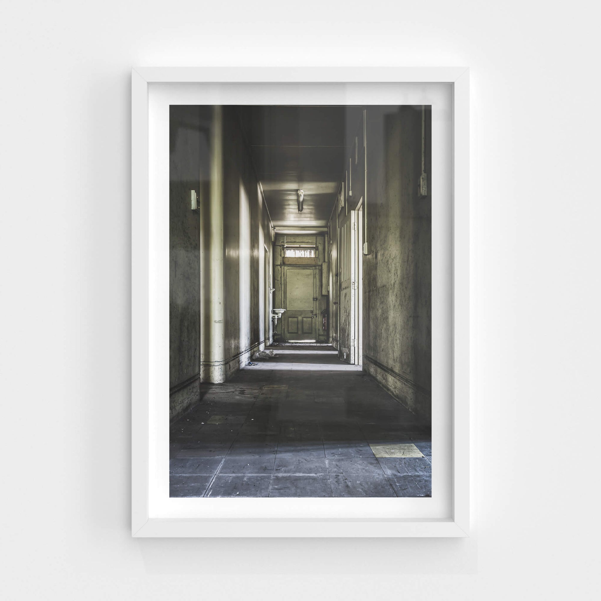 Side Lit Hallway | Callan Park Fine Art Print - Lost Collective Shop