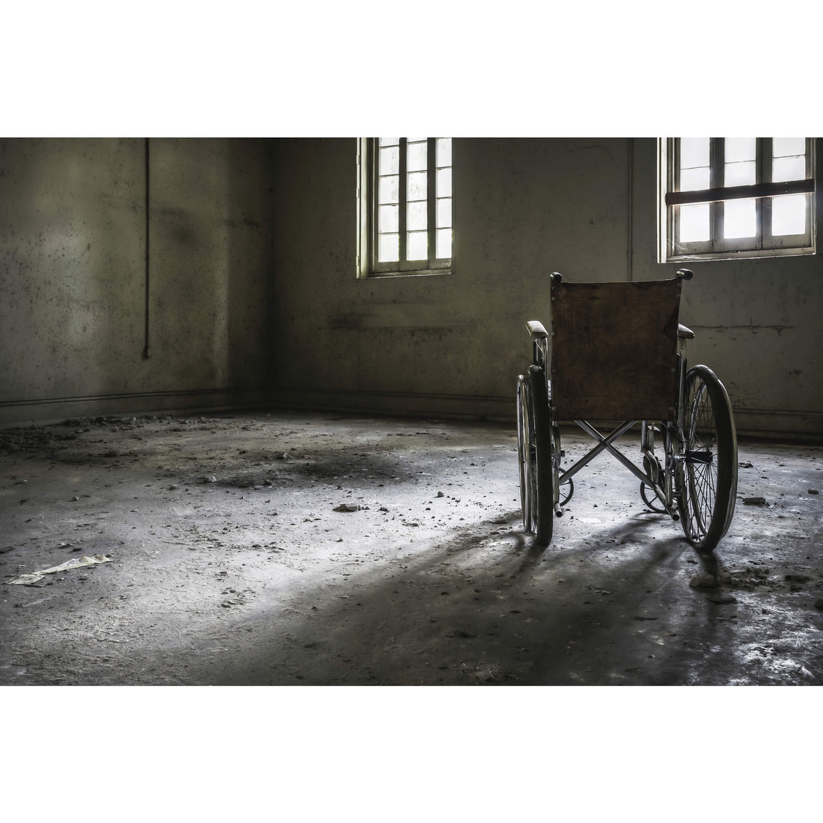Wheelchair | Callan Park Fine Art Print - Lost Collective Shop