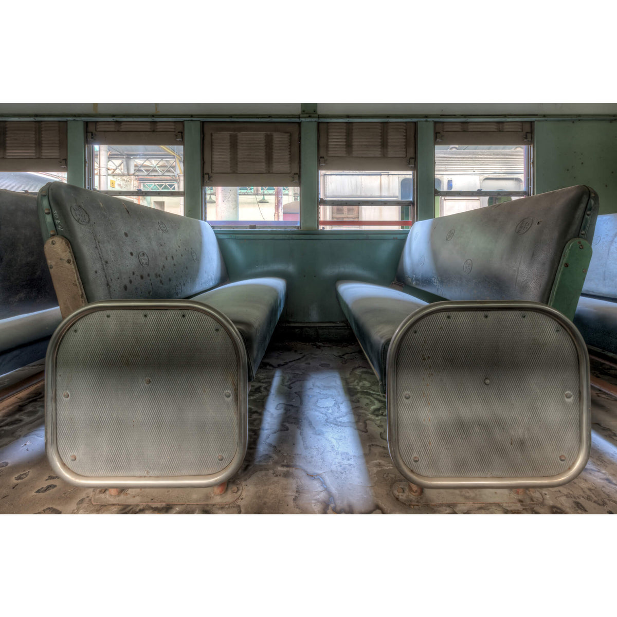 4052 Double Deck Seats | Eveleigh Paint Shop Fine Art Print - Lost Collective Shop