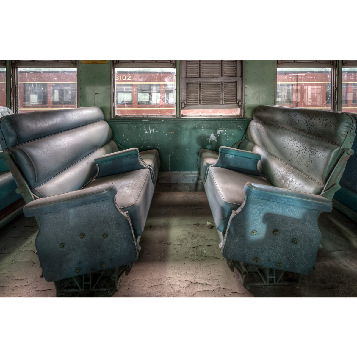 Interurban Passenger Seating | Eveleigh Paint Shop Fine Art Print - Lost Collective Shop