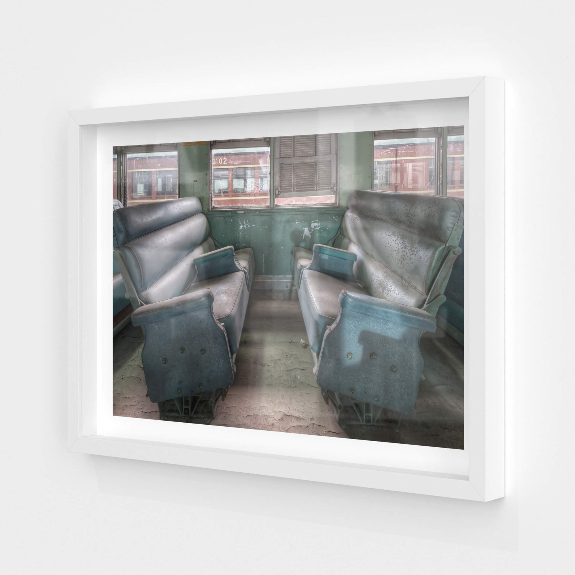 Interurban Passenger Seating | Eveleigh Paint Shop Fine Art Print - Lost Collective Shop