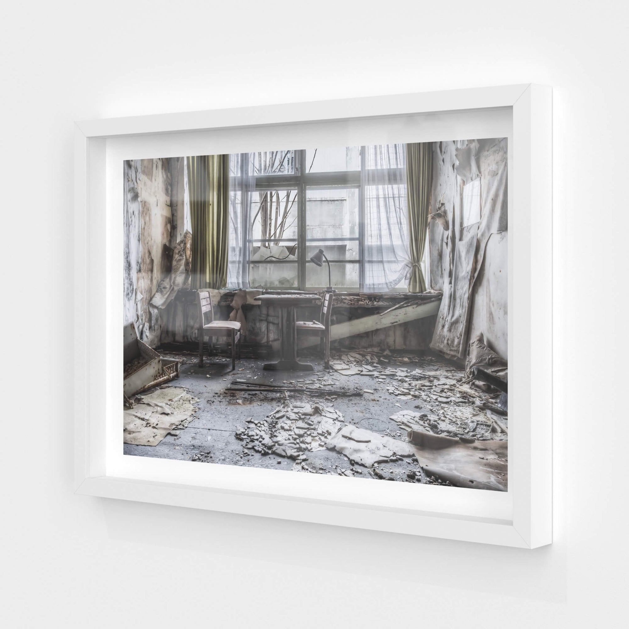 Decaying Tuition Room | Family School Fureai Fine Art Print - Lost Collective Shop